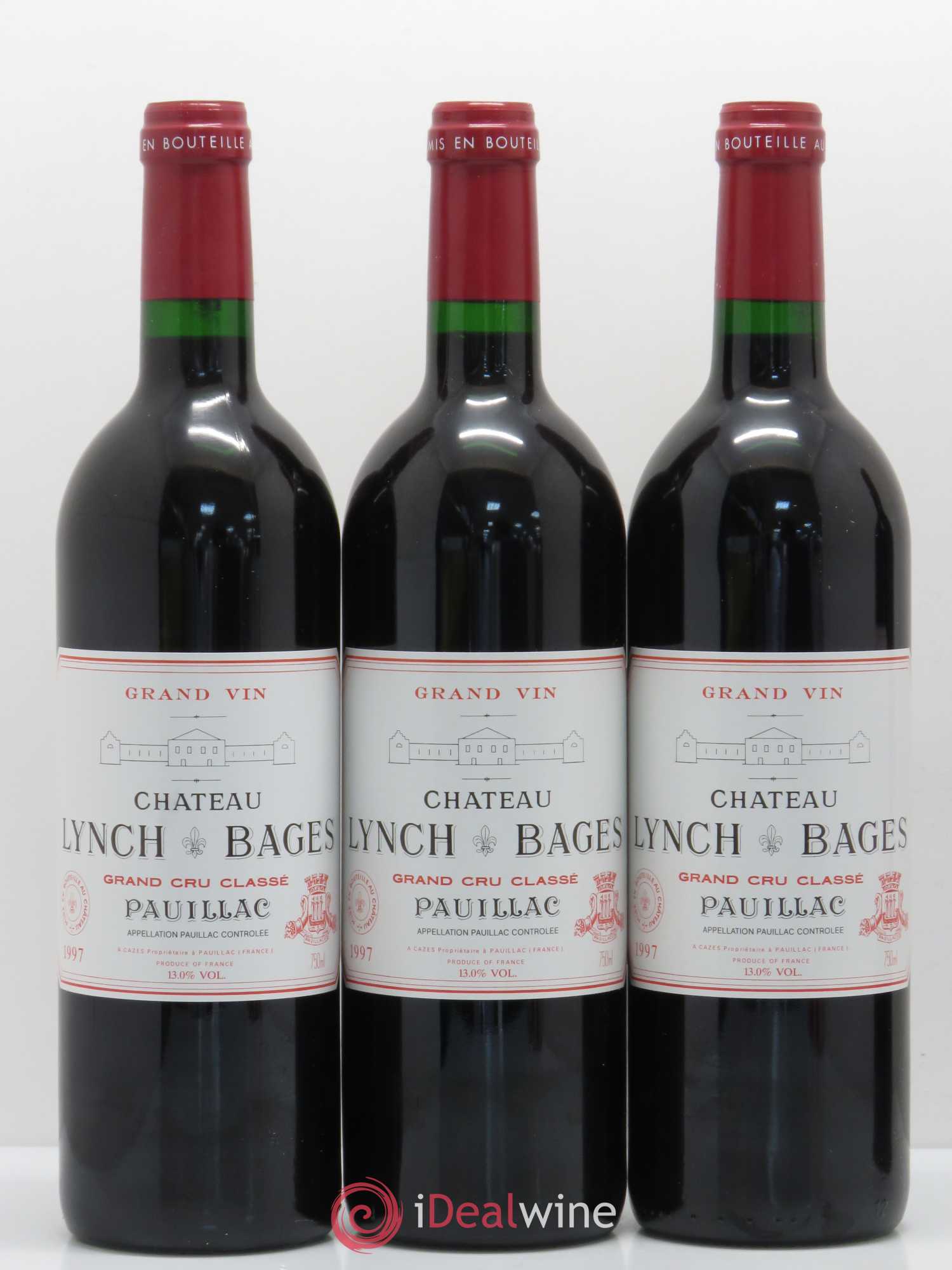 Château Lynch Bages 5ème Grand Cru Classé 1997 - Lot de 12 bouteilles - 2