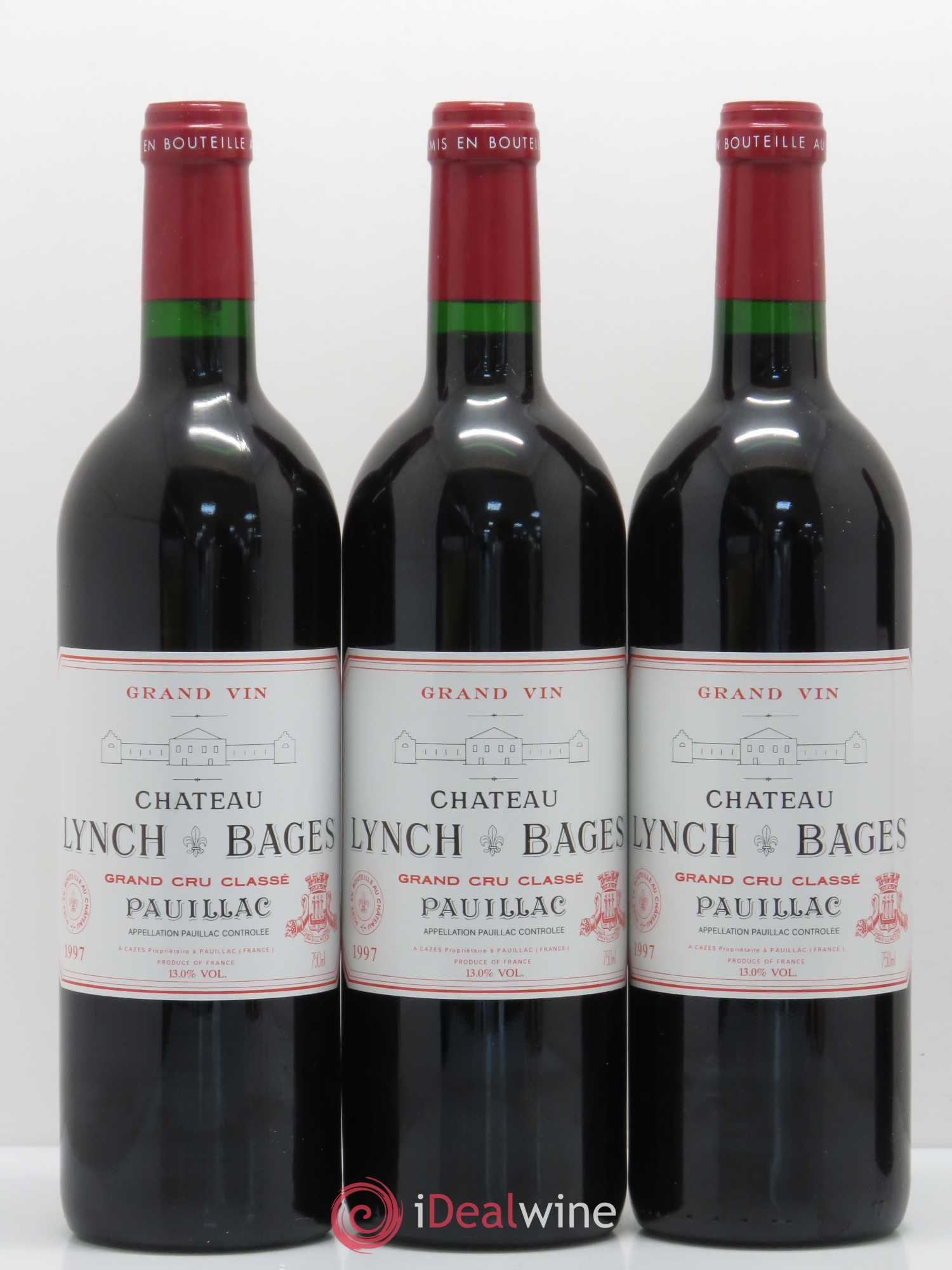Château Lynch Bages 5ème Grand Cru Classé 1997 - Lot de 12 bouteilles - 3