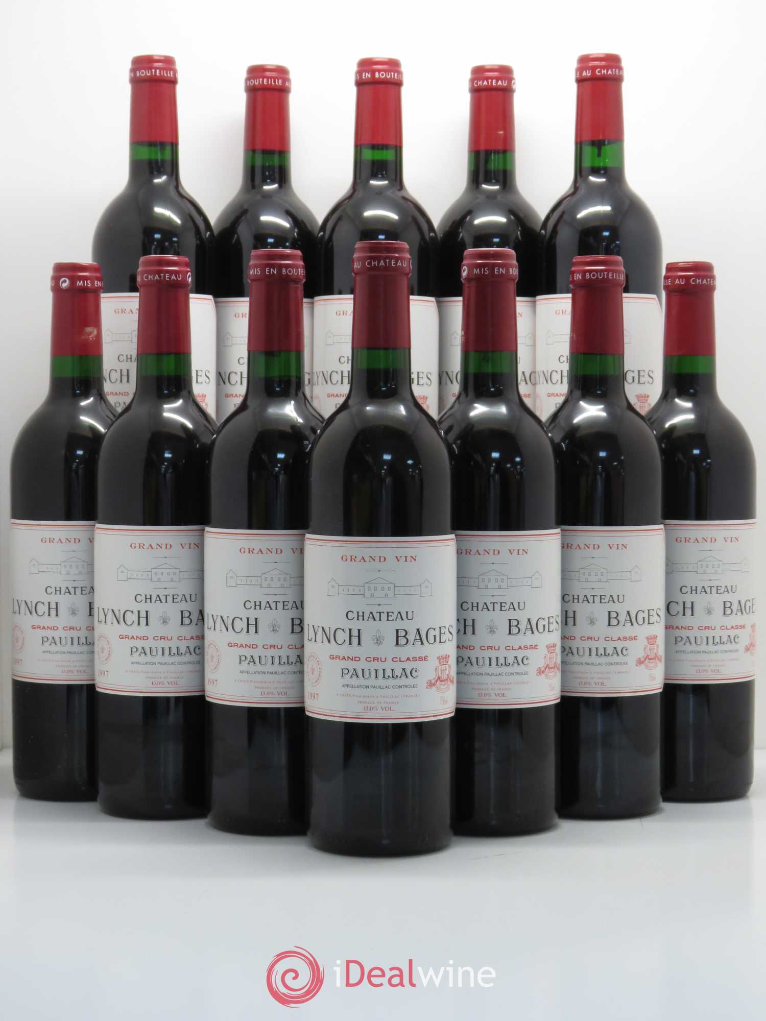 Château Lynch Bages 5ème Grand Cru Classé 1997 - Lot de 12 bouteilles - 0