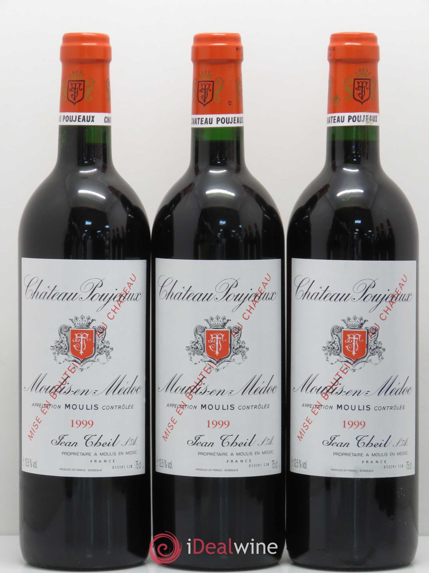 Château Poujeaux 1999 - Lot de 12 bouteilles - 3