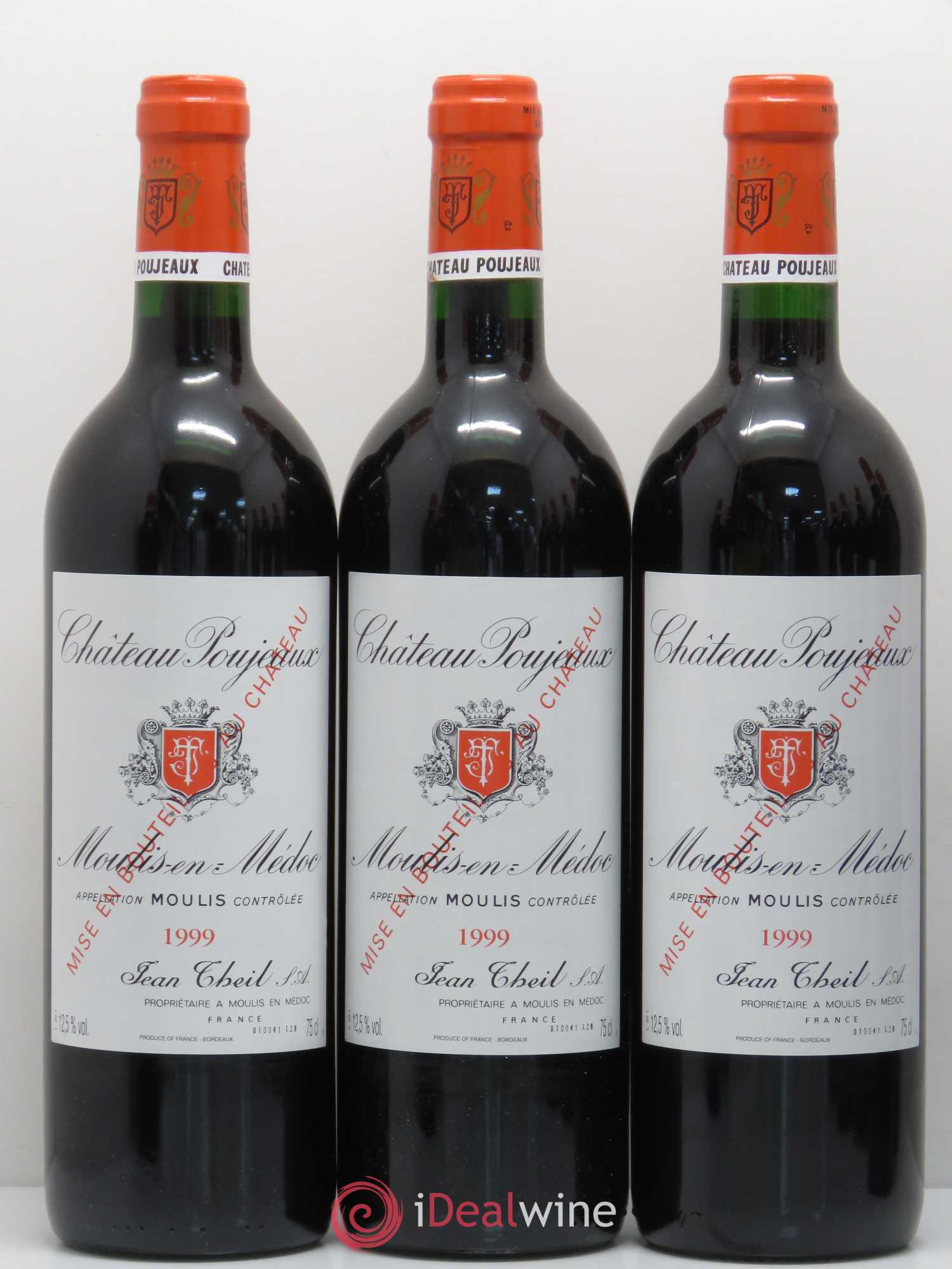 Château Poujeaux 1999 - Lot de 12 bouteilles - 4
