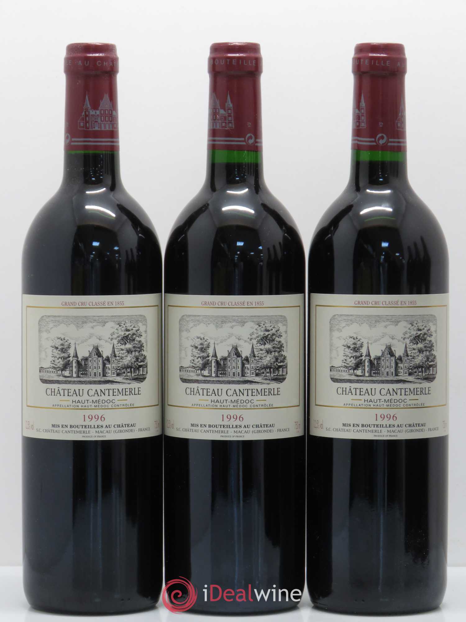 Château Cantemerle 5ème Grand Cru Classé 1996 - Lotto di 12 bottiglie - 2