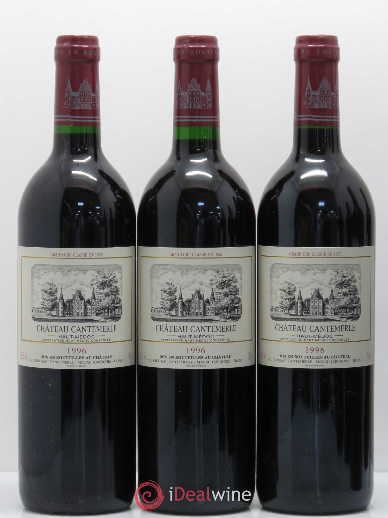 Château Cantemerle 5ème Grand Cru Classé 1996 - Lotto di 12 bottiglie - 4