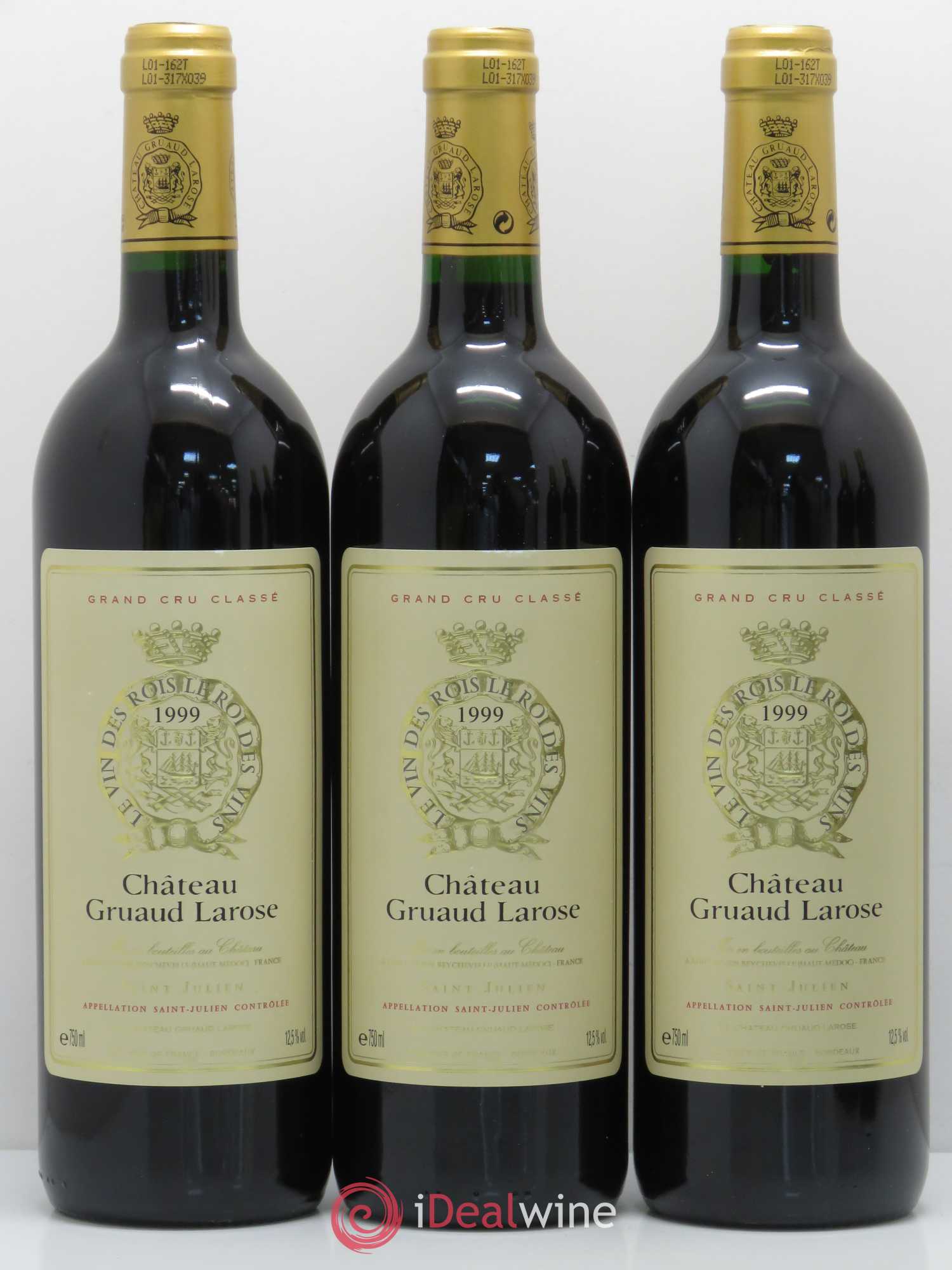 Château Gruaud Larose 2ème Grand Cru Classé 1999 - Lot de 12 bouteilles - 3