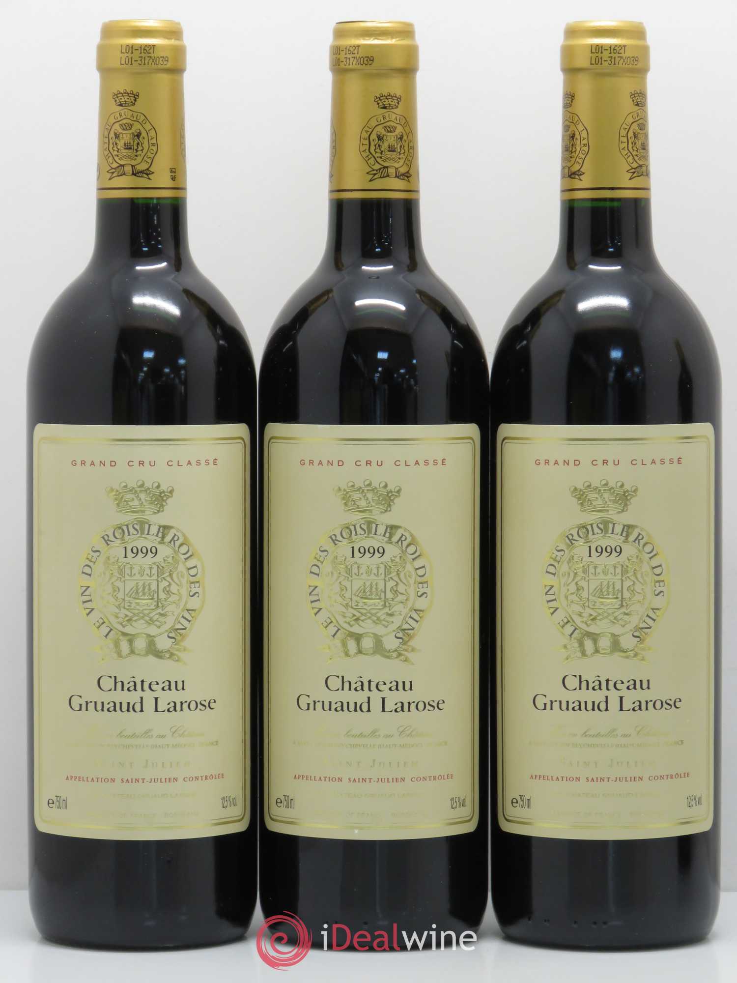 Château Gruaud Larose 2ème Grand Cru Classé 1999 - Lot de 12 bouteilles - 4