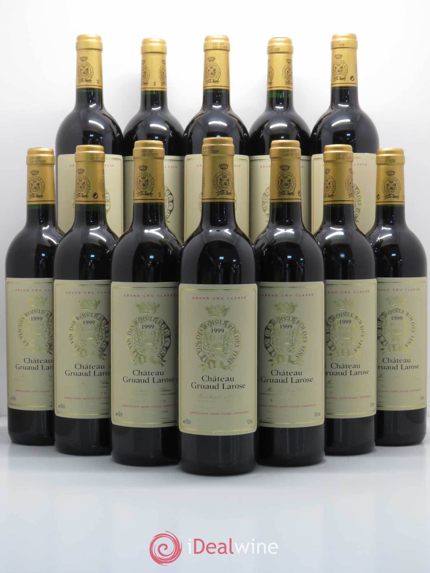Château Gruaud Larose 2ème Grand Cru Classé 1999 - Lot de 12 bouteilles - 0