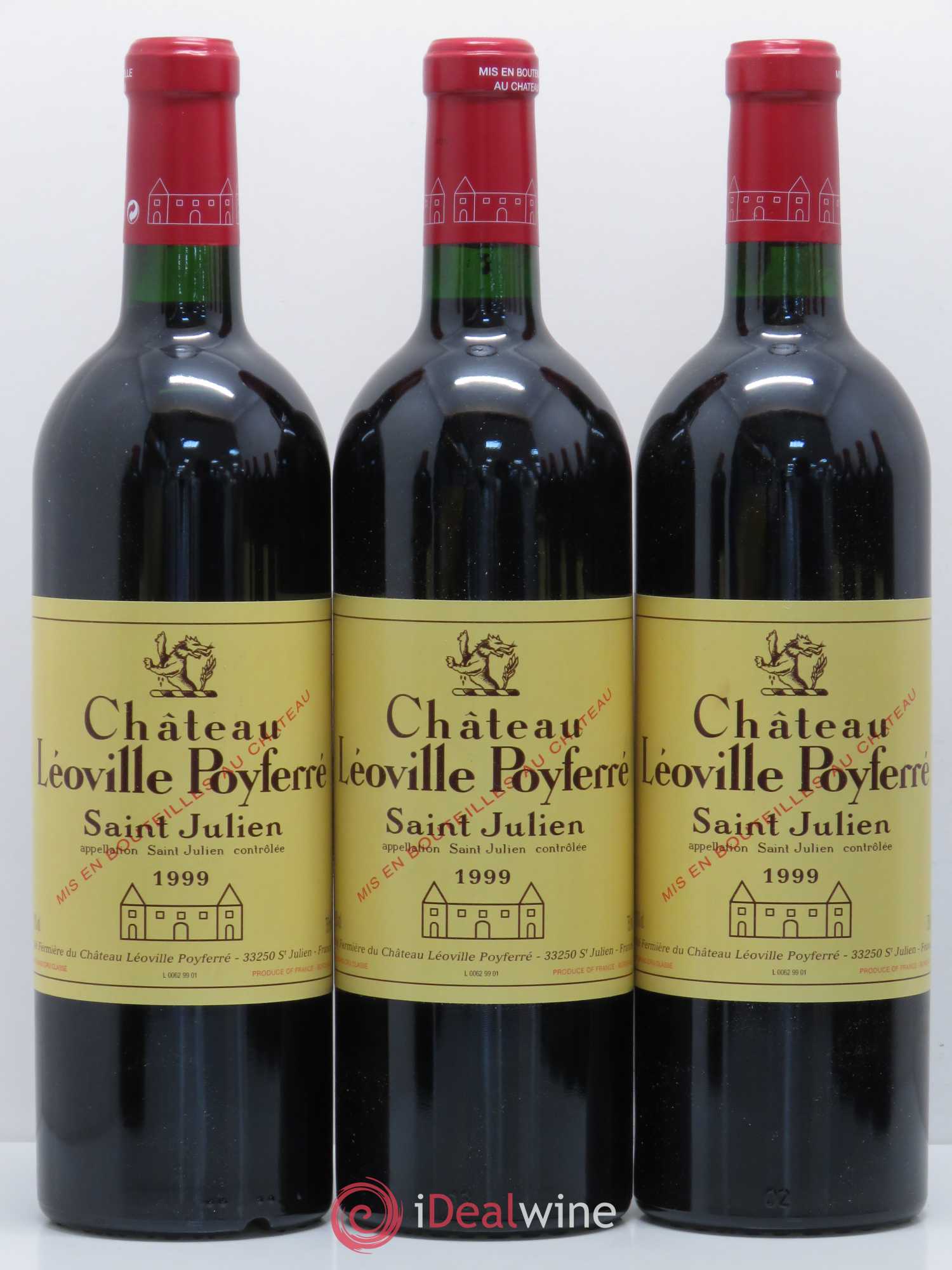 Château Léoville Poyferré 2ème Grand Cru Classé 1999 - Lot de 12 bouteilles - 4