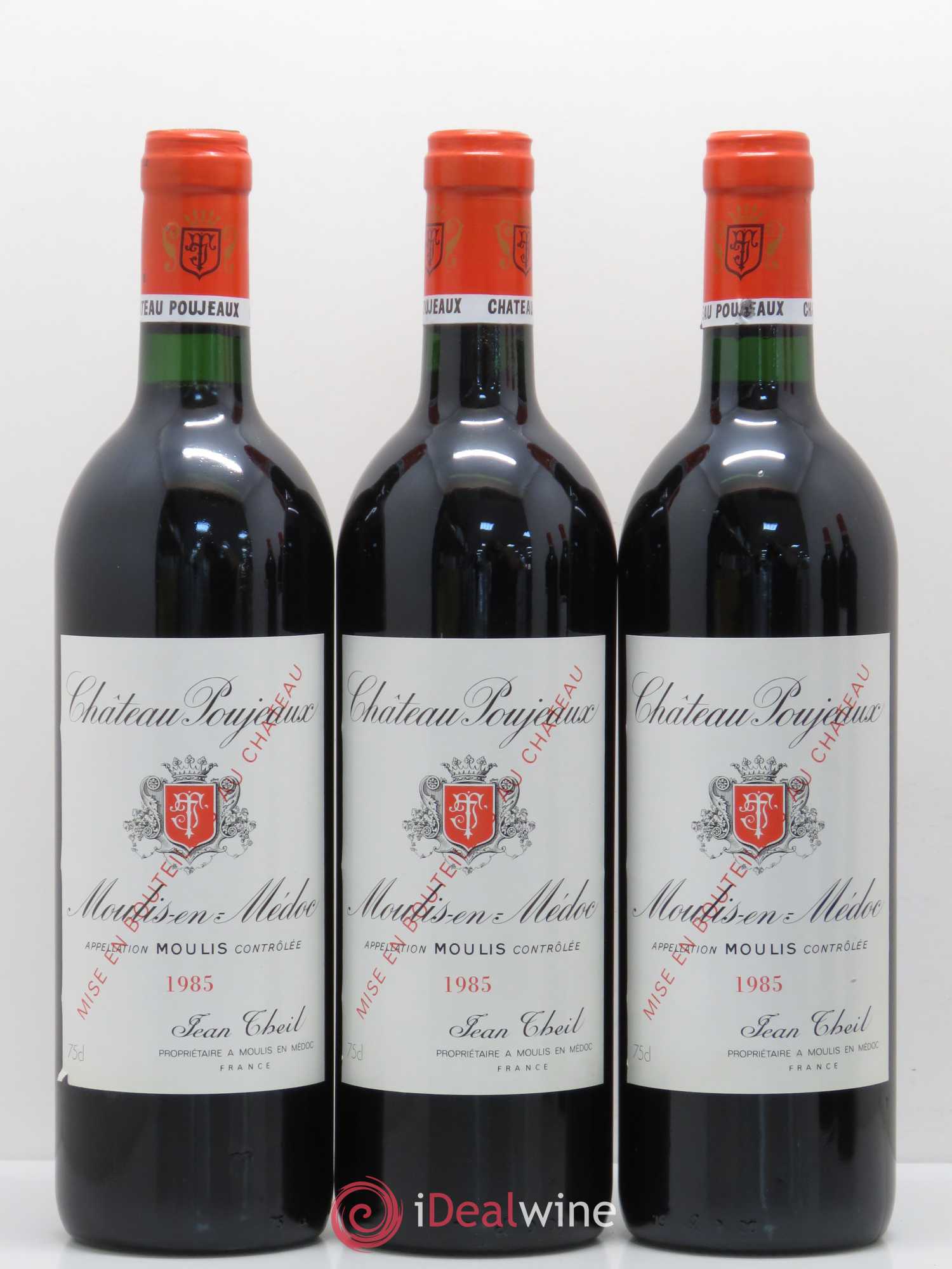 Château Poujeaux 1985 - Lot de 12 bouteilles - 3