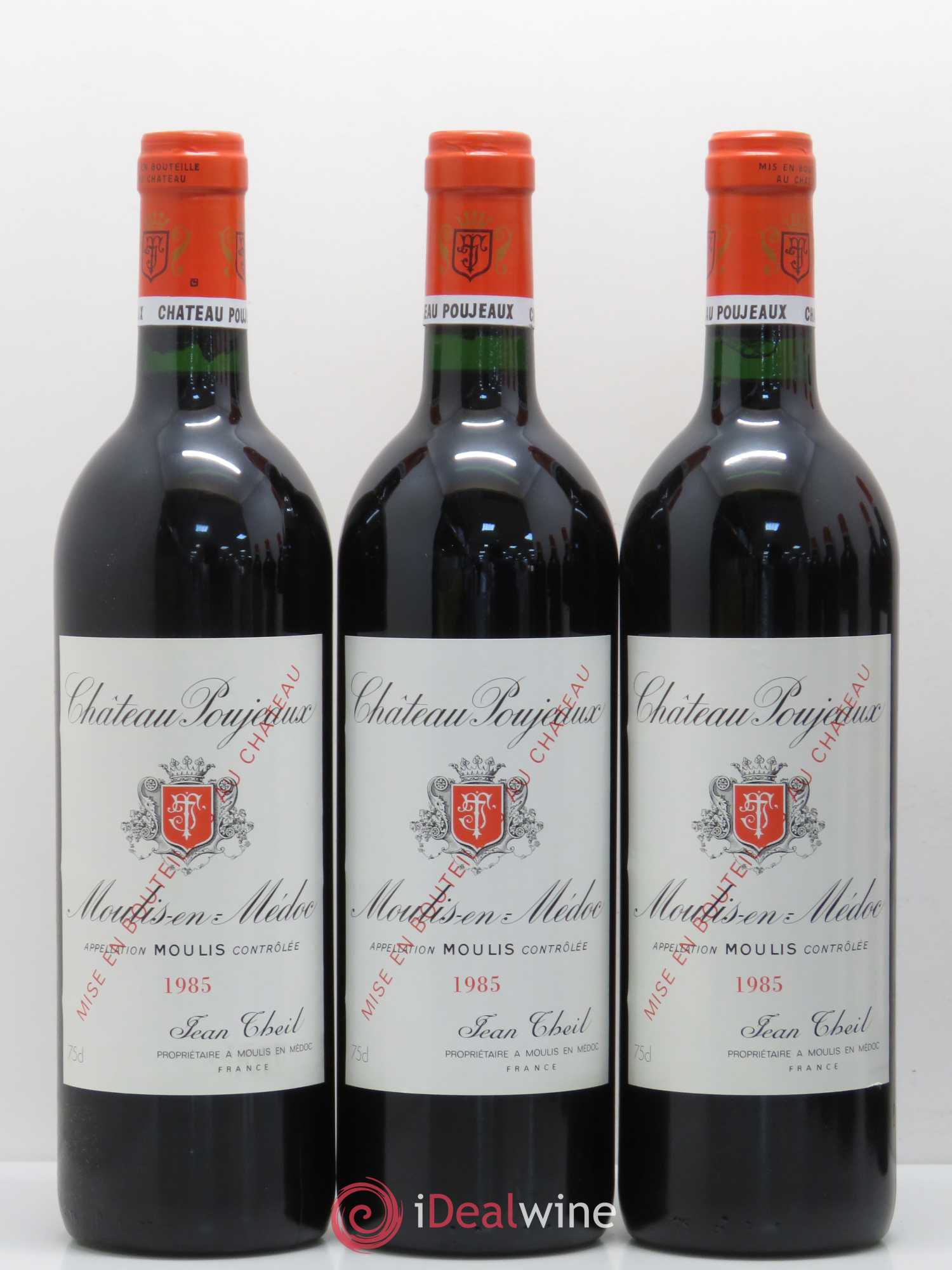 Château Poujeaux 1985 - Lot de 12 bouteilles - 4