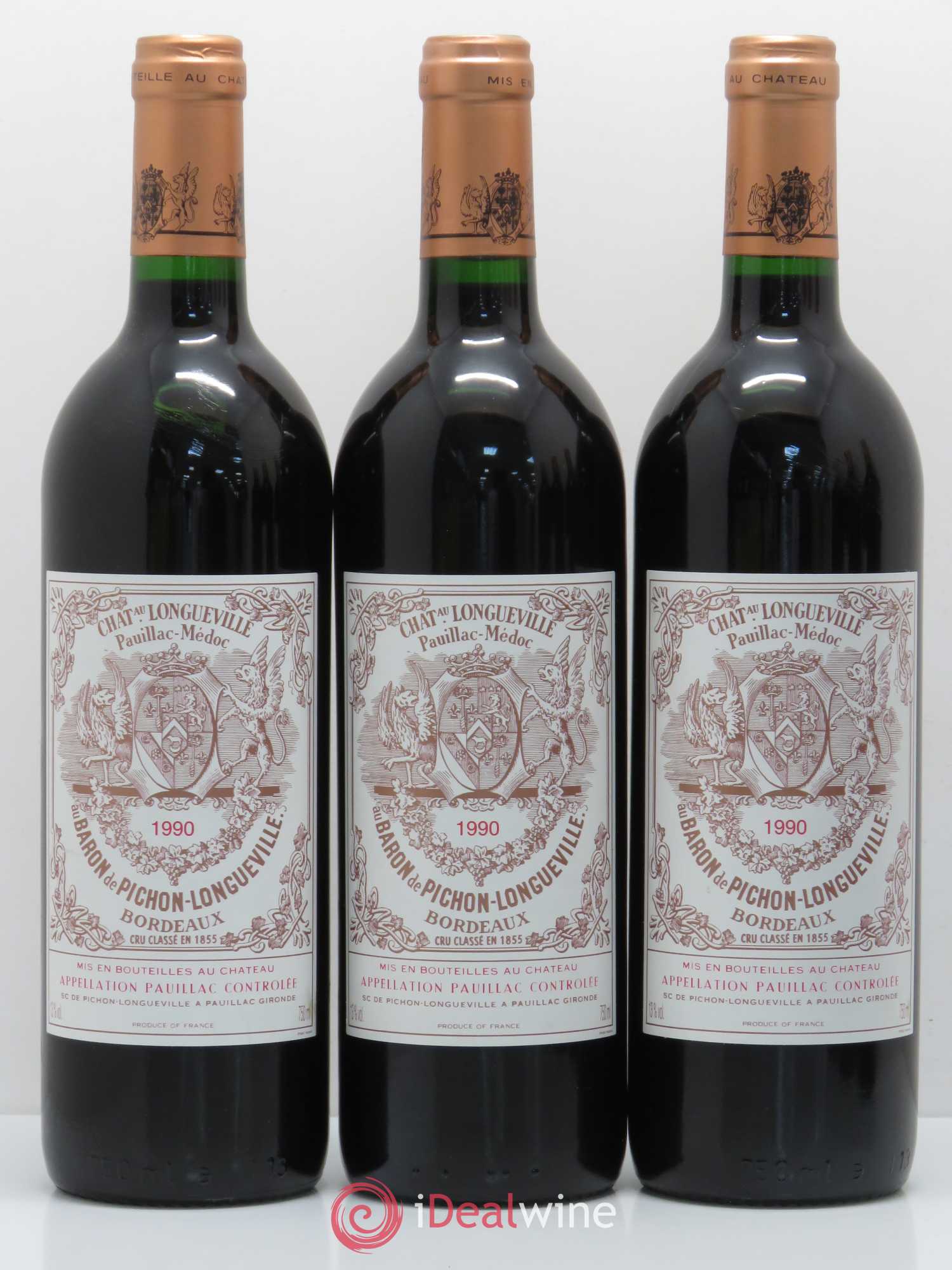 Château Pichon Longueville Comtesse de Lalande 2ème Grand Cru Classé 1990 - Lot de 12 bouteilles - 2