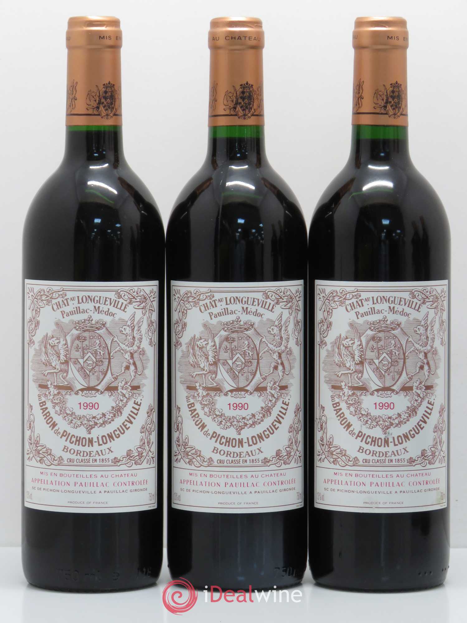 Château Pichon Longueville Comtesse de Lalande 2ème Grand Cru Classé 1990 - Lot de 12 bouteilles - 3