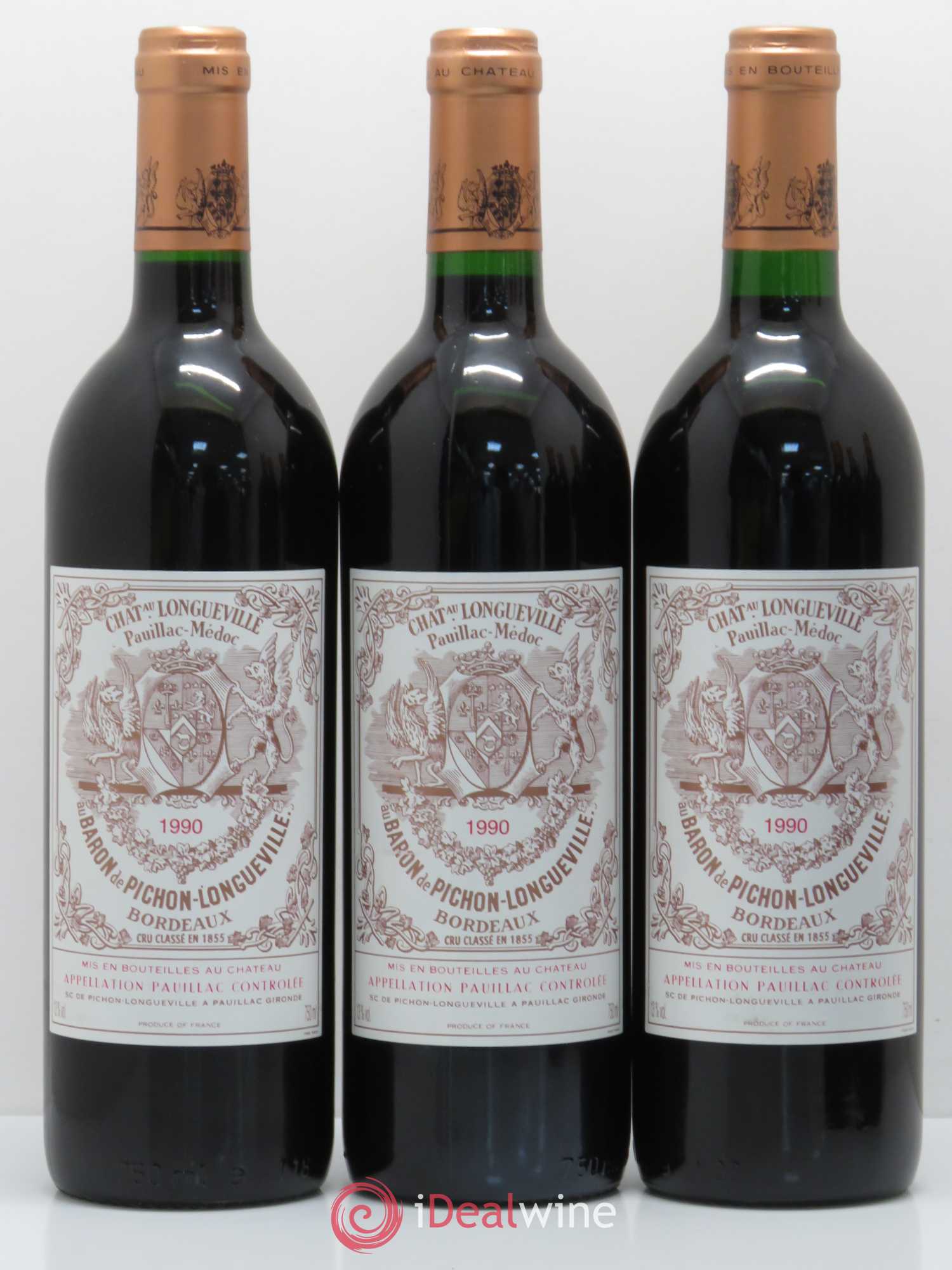 Château Pichon Longueville Comtesse de Lalande 2ème Grand Cru Classé 1990 - Lot de 12 bouteilles - 4