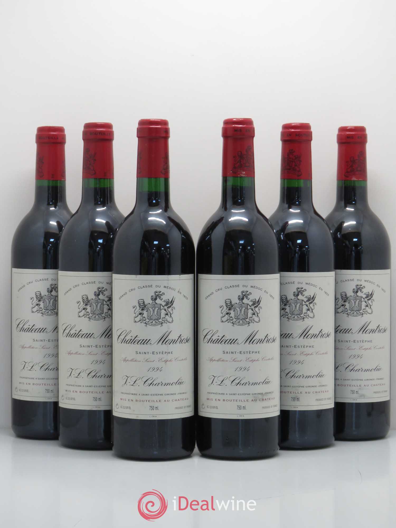 Château Montrose 2ème Grand Cru Classé 1994 - Lot de 6 bouteilles - 0