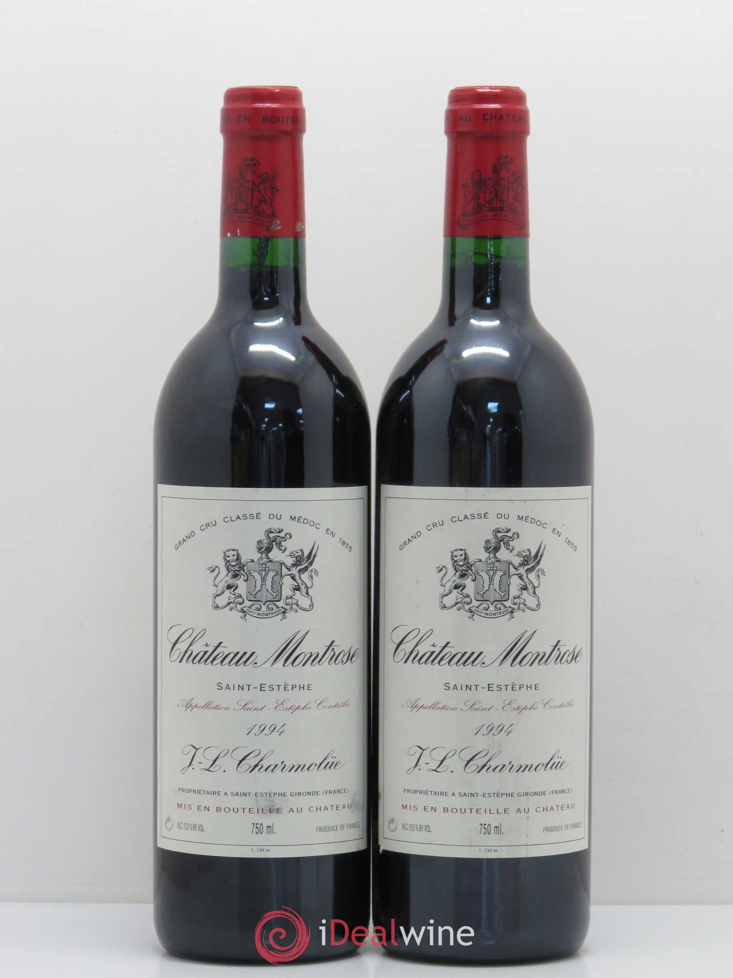 Château Montrose 2ème Grand Cru Classé 1994 - Lot de 2 bouteilles - 0