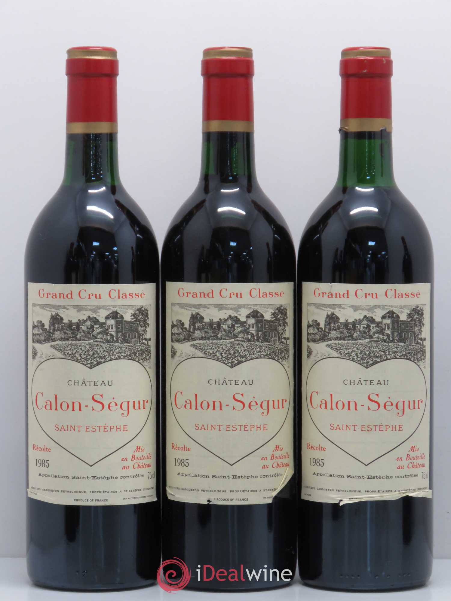 Château Calon Ségur 3ème Grand Cru Classé 1985 - Lot de 6 bouteilles - 2