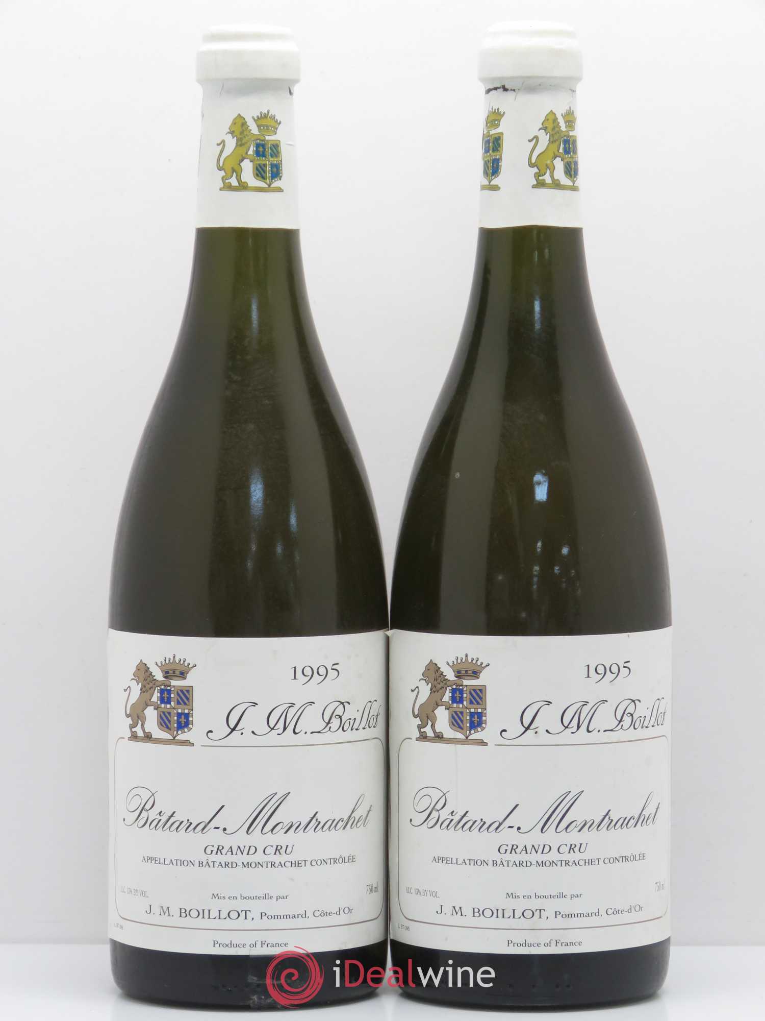Bâtard-Montrachet Grand Cru Jean-Marc Boillot 1995 - Posten von 2 Flaschen - 0