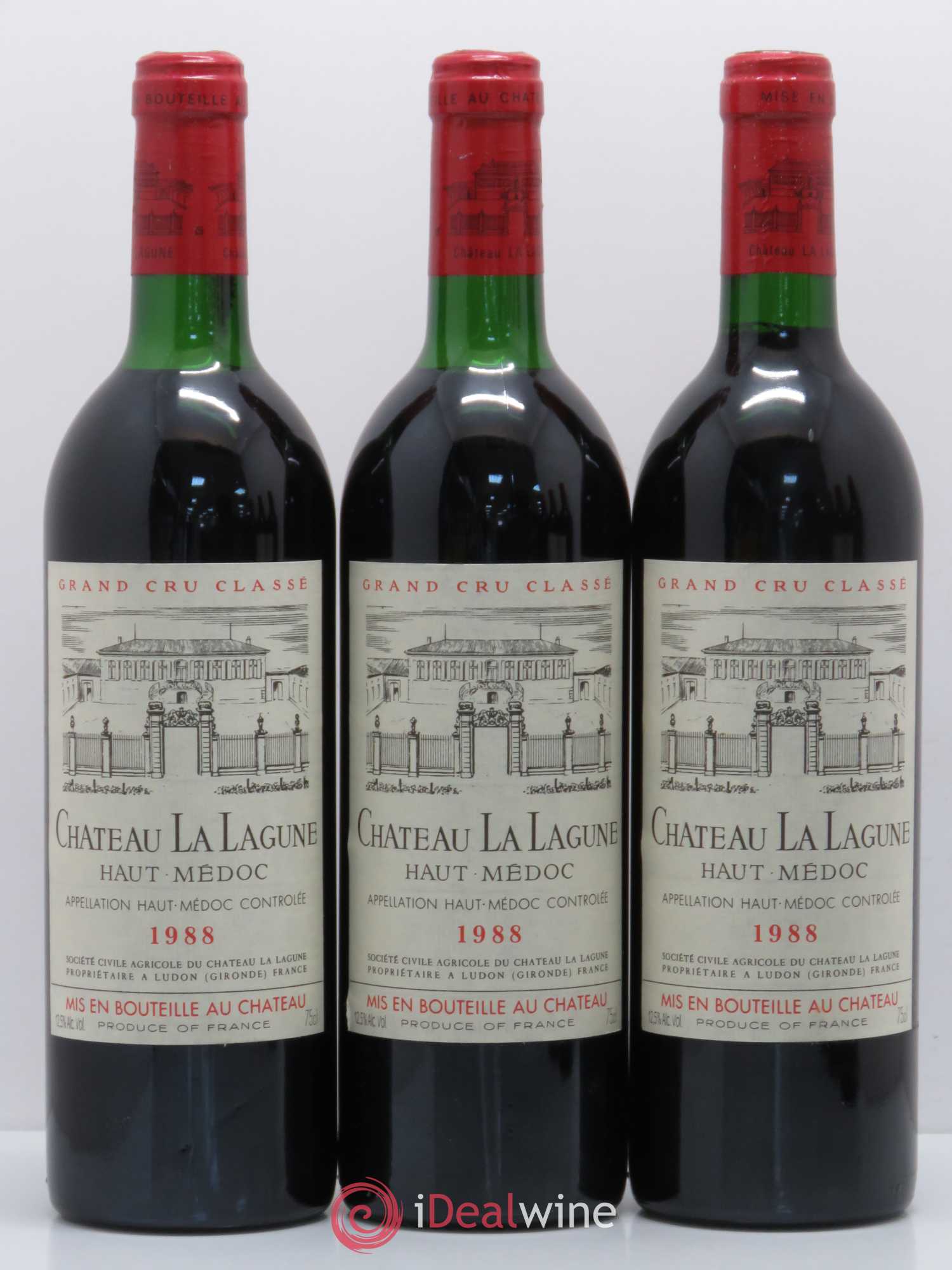 Château la Lagune 3ème Grand Cru Classé 1988 - Lot de 12 bouteilles - 2
