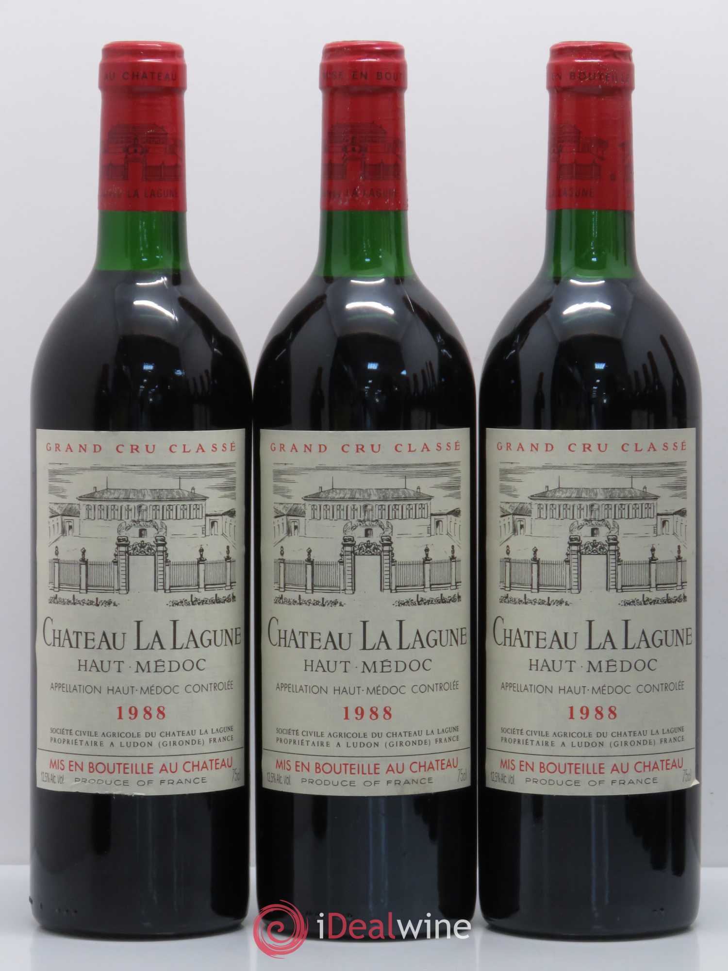 Château la Lagune 3ème Grand Cru Classé 1988 - Lot de 12 bouteilles - 3