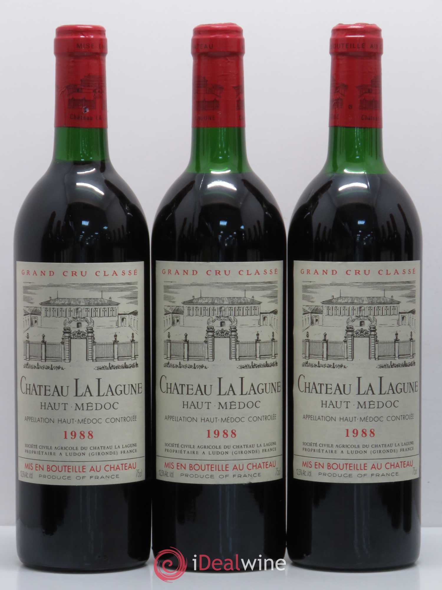 Château la Lagune 3ème Grand Cru Classé 1988 - Lot de 12 bouteilles - 4