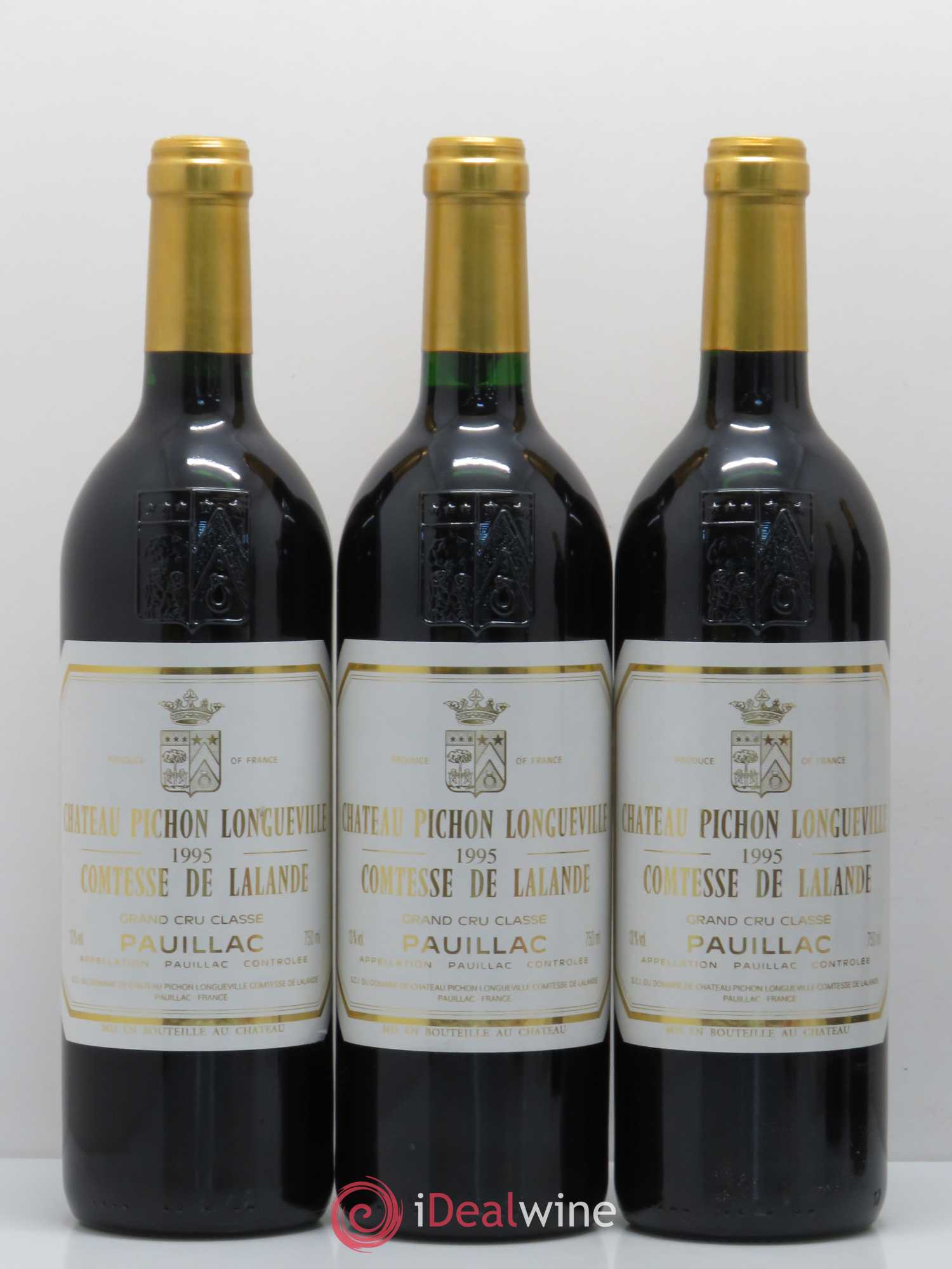 Château Pichon Longueville Comtesse de Lalande 2ème Grand Cru Classé 1995 - Lot de 11 bouteilles - 3