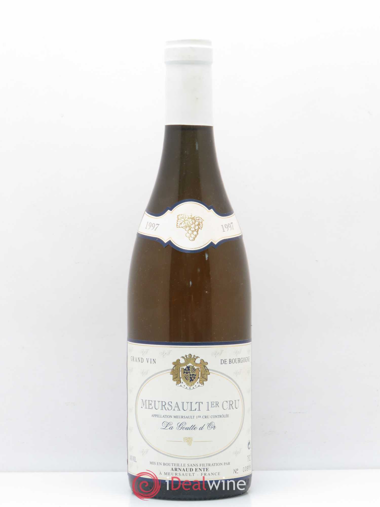 Meursault 1er Cru Goutte d'Or Arnaud Ente 1997 - Lot de 1 bouteille - 0