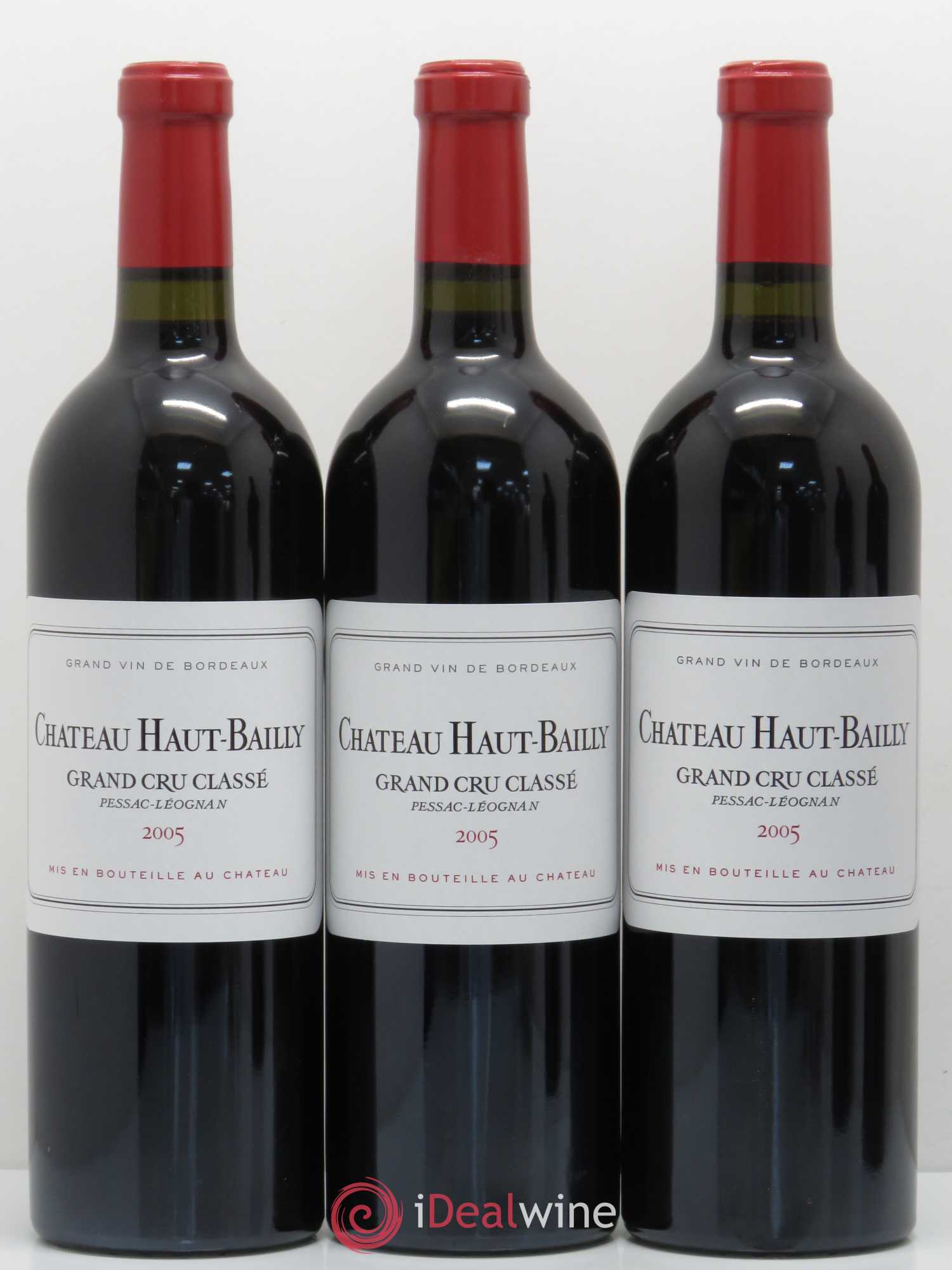 Château Haut-Bailly Cru Classé de Graves 2005 - Lot de 12 bouteilles - 2