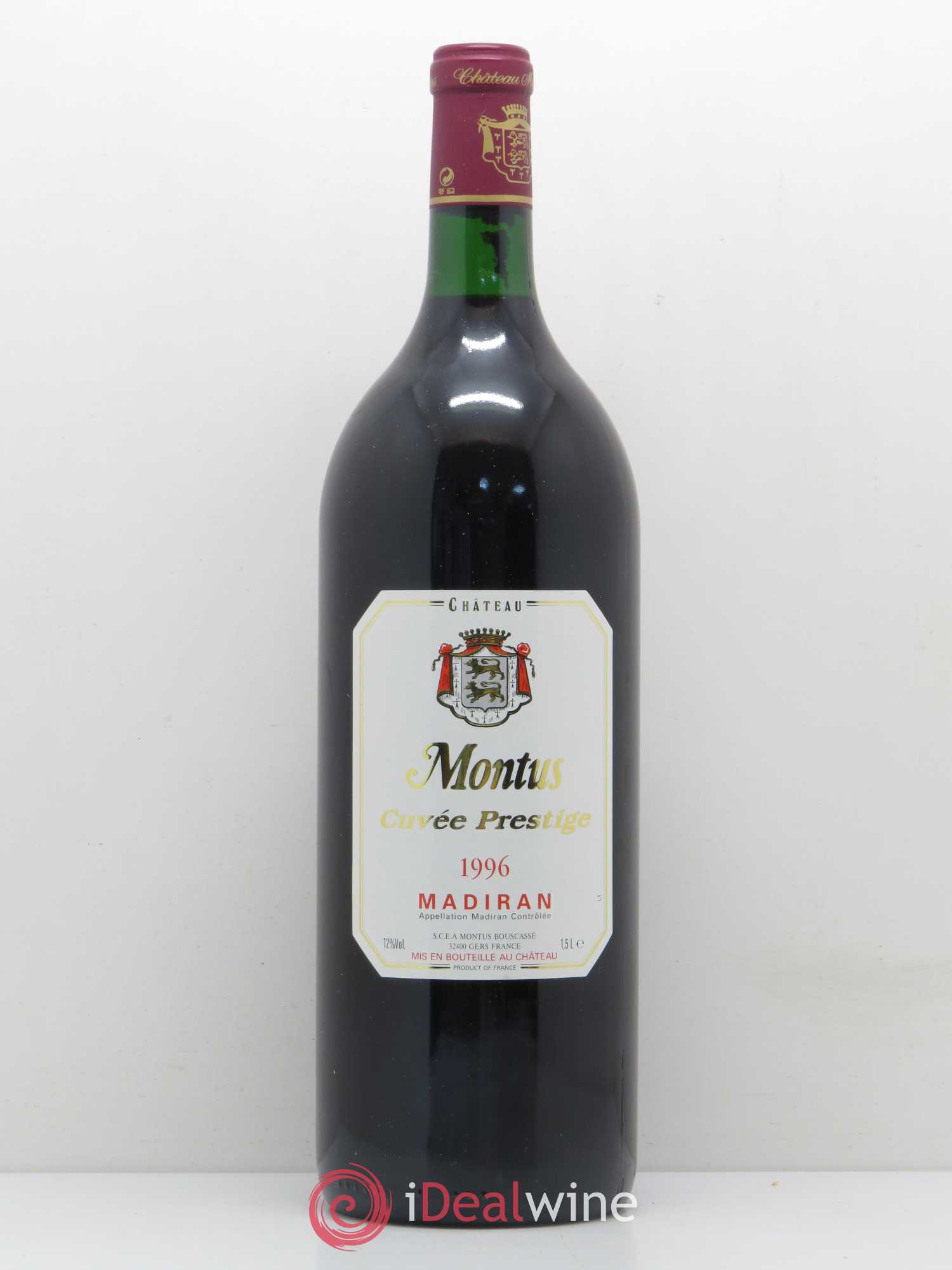 Madiran Château Montus-Prestige Alain Brumont 1996 - Lot de 1 magnum - 0