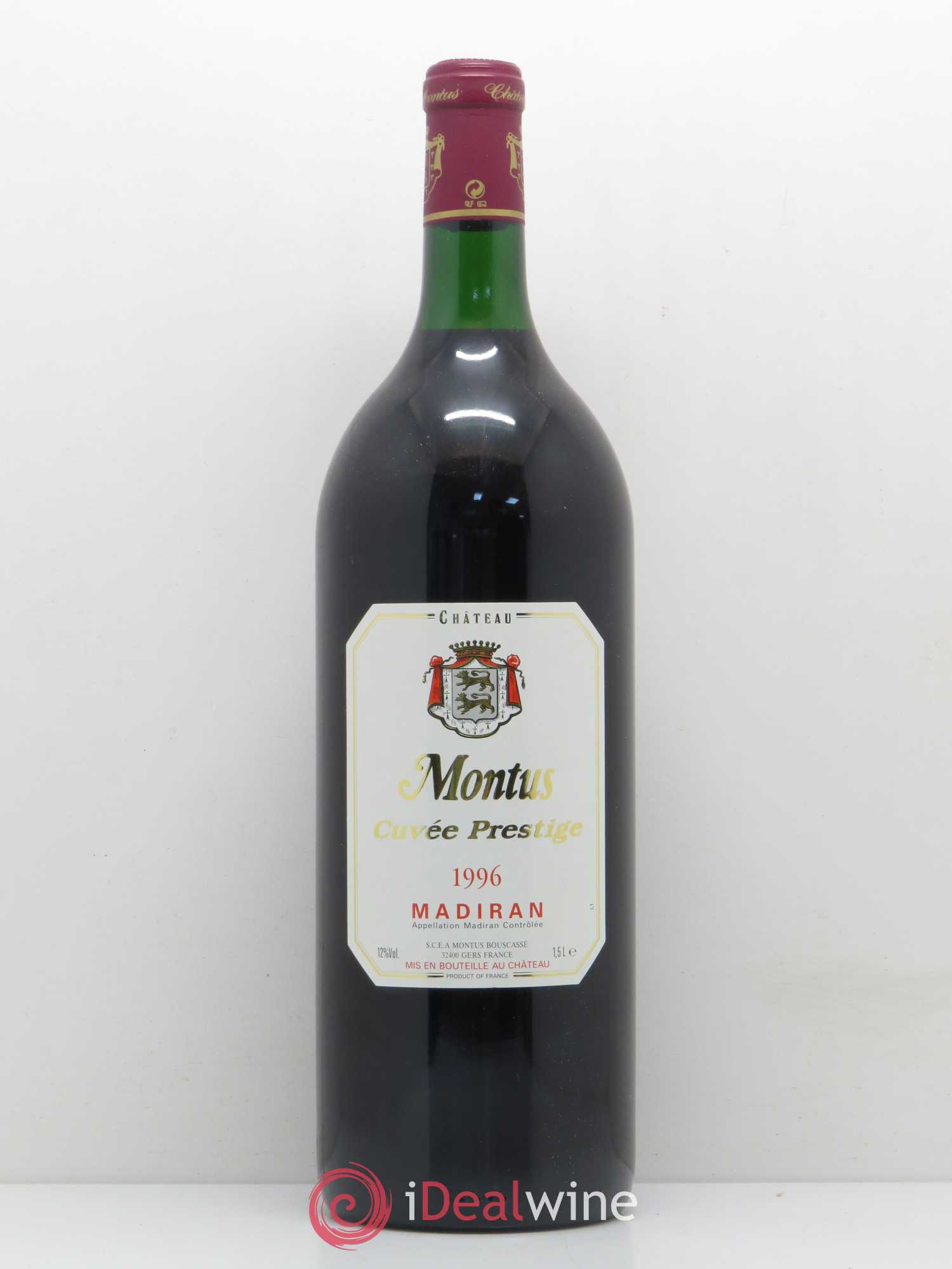 Madiran Château Montus-Prestige Alain Brumont 1996 - Lot de 1 magnum - 0