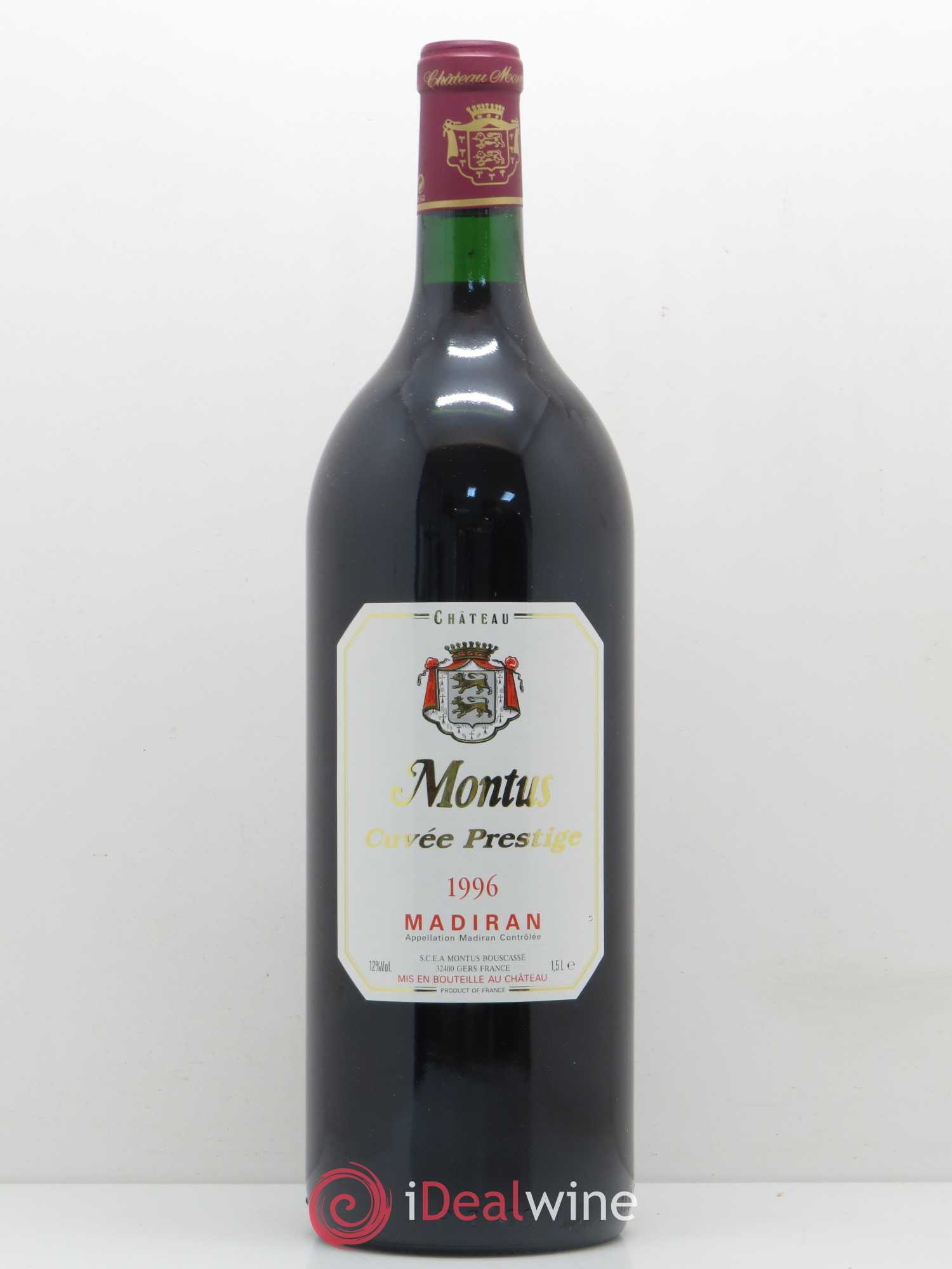 Madiran Château Montus-Prestige Alain Brumont 1996 - Lot de 1 magnum - 0