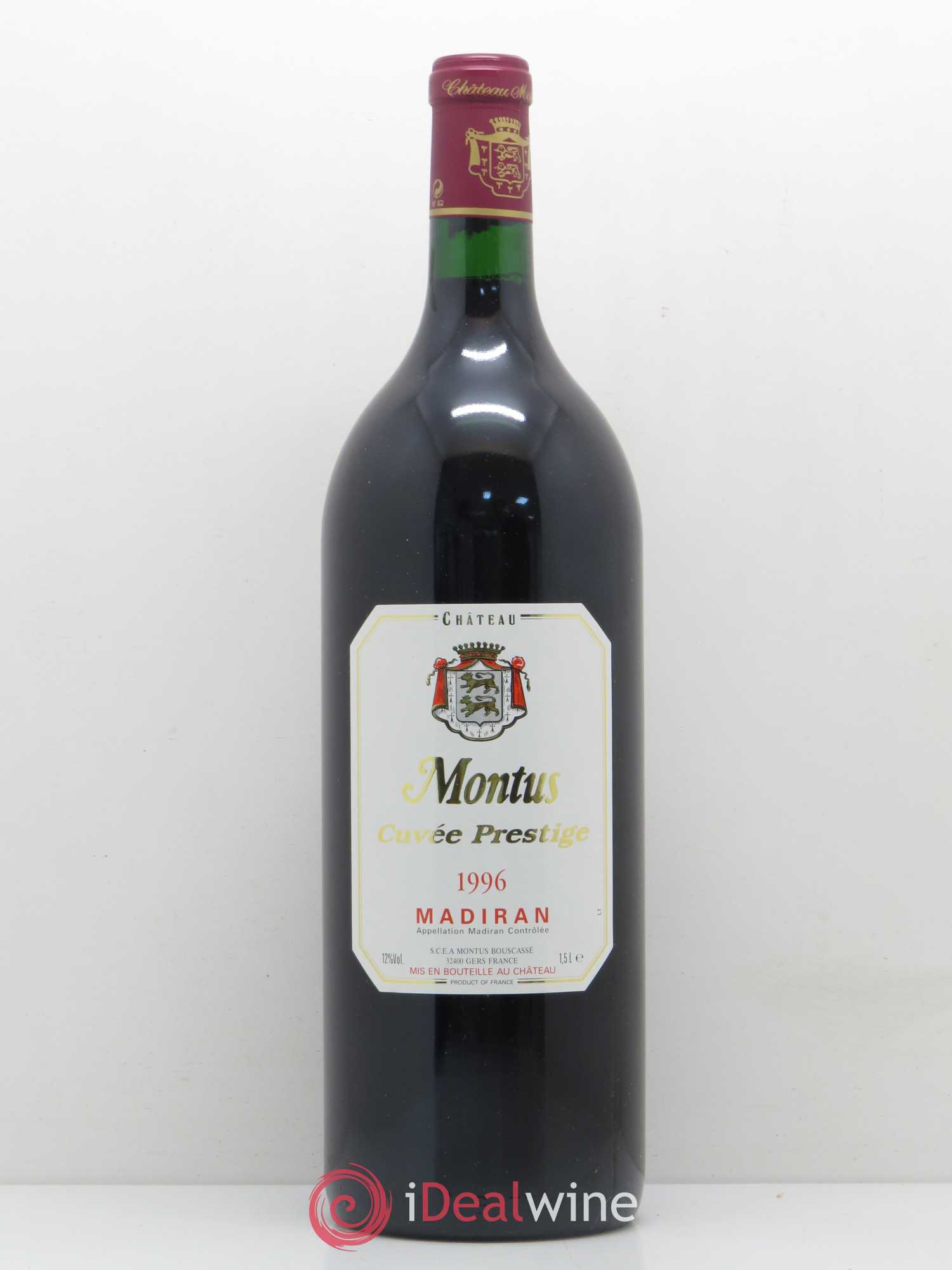 Madiran Château Montus-Prestige Alain Brumont 1996 - Lot de 1 magnum - 0