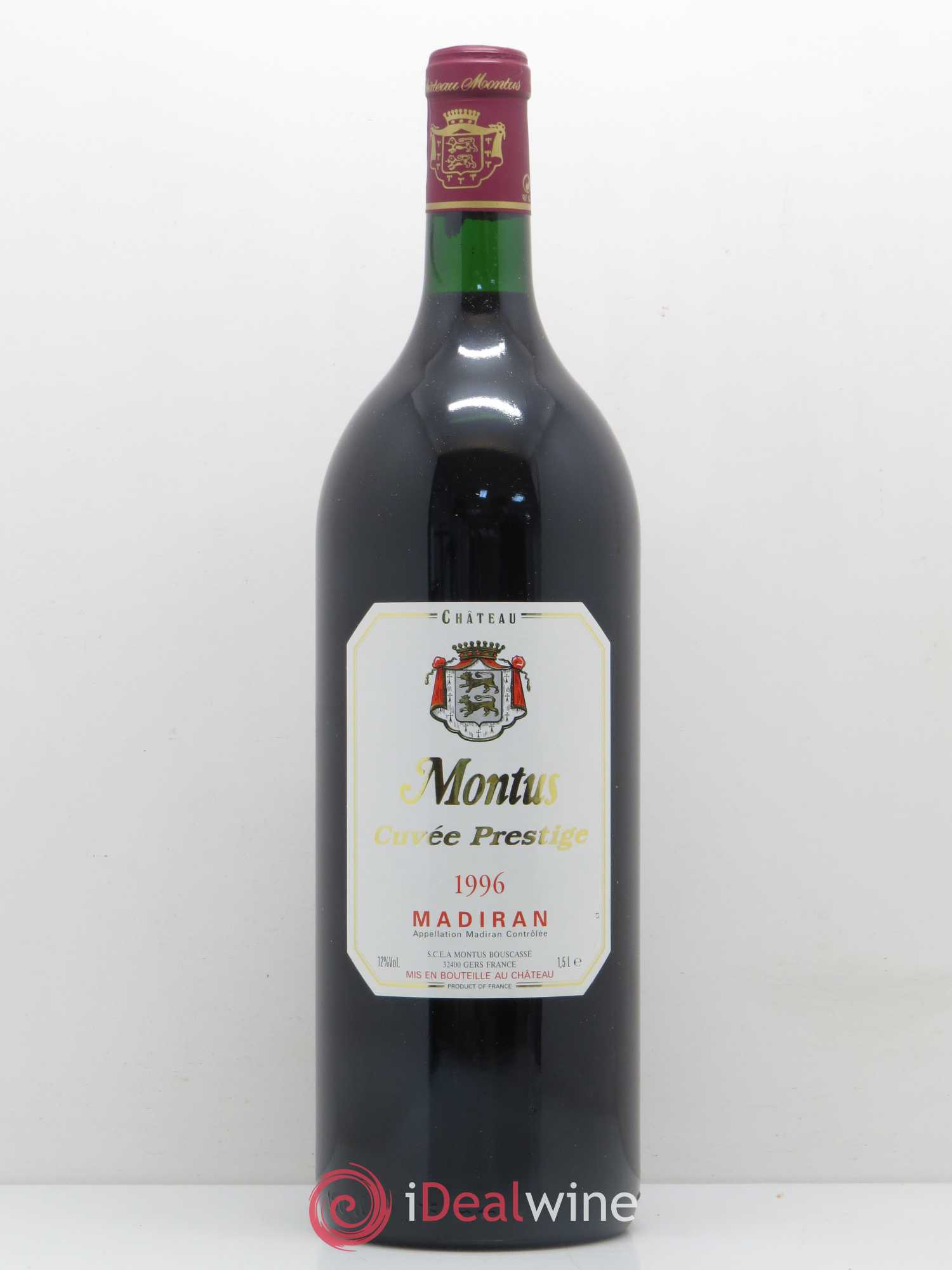 Madiran Château Montus-Prestige Alain Brumont 1996 - Lot de 1 magnum - 0