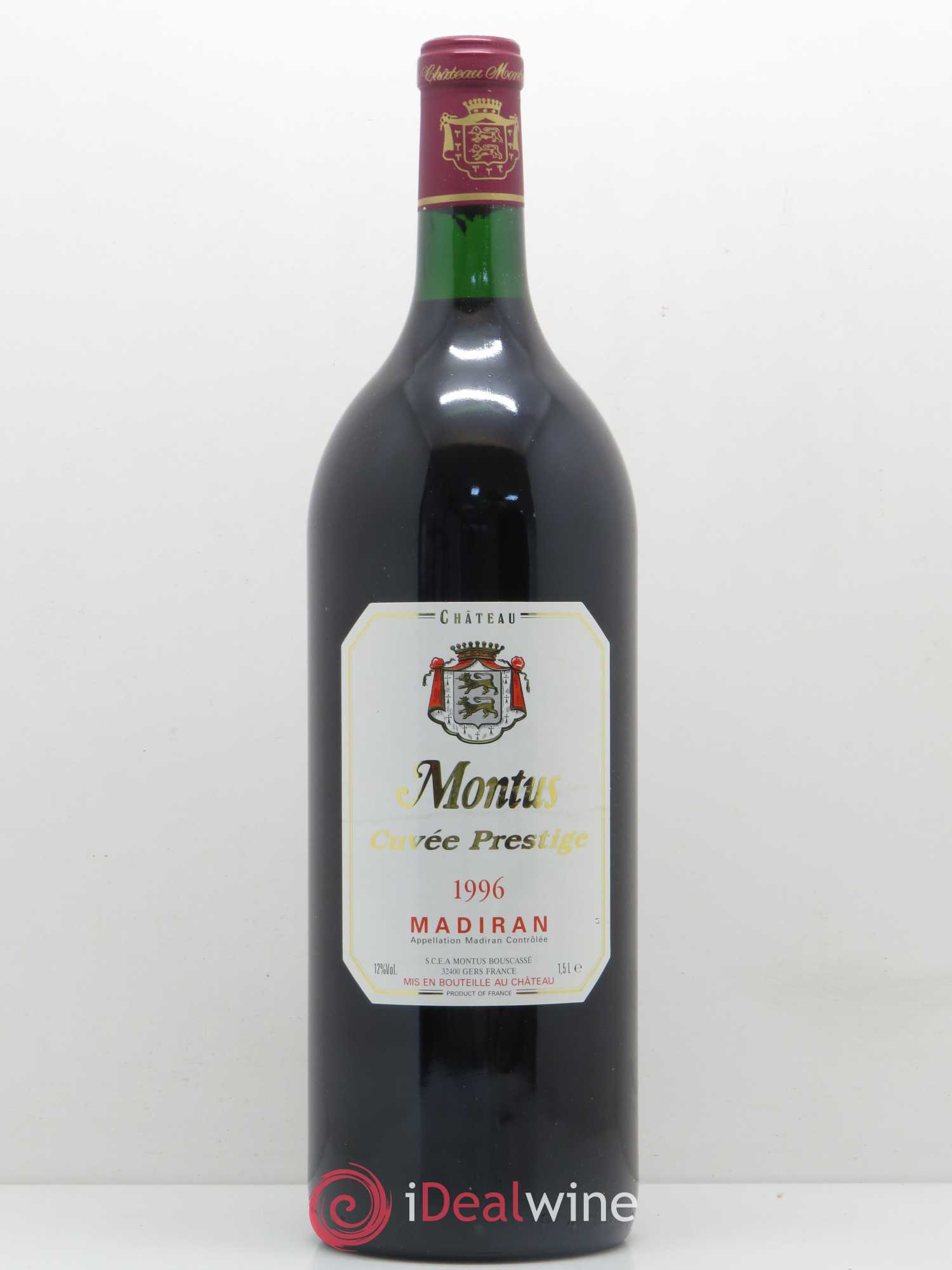 Madiran Château Montus-Prestige Alain Brumont 1996 - Lot de 1 magnum - 0