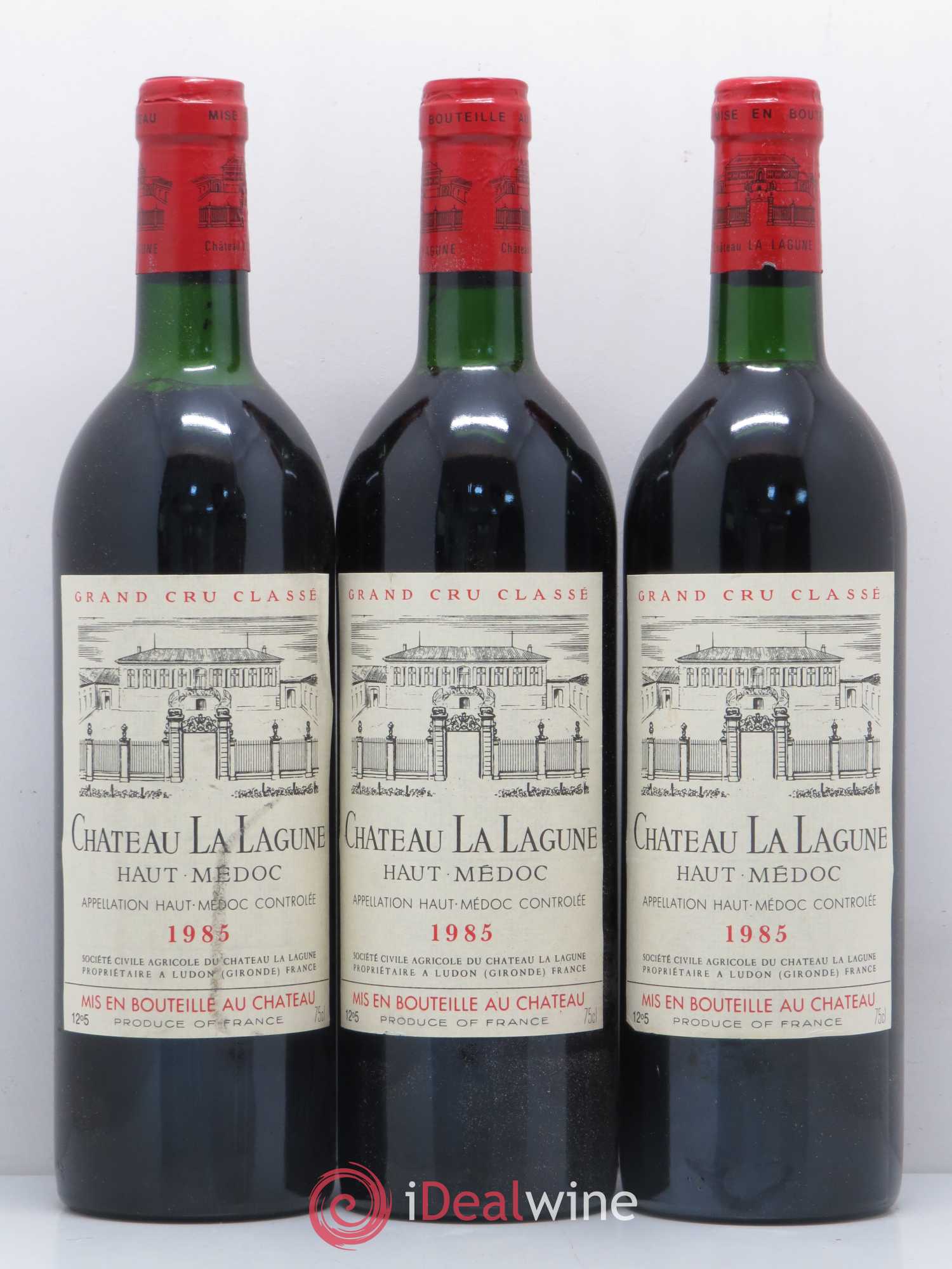 Château la Lagune 3ème Grand Cru Classé 1985 - Lot de 6 bouteilles - 1