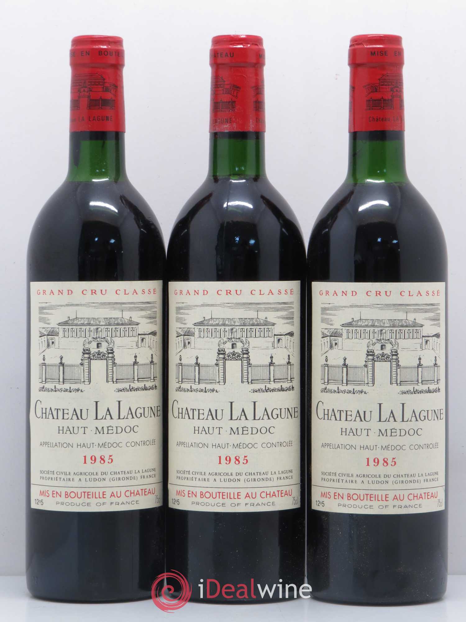 Château la Lagune 3ème Grand Cru Classé 1985 - Lot de 6 bouteilles - 2