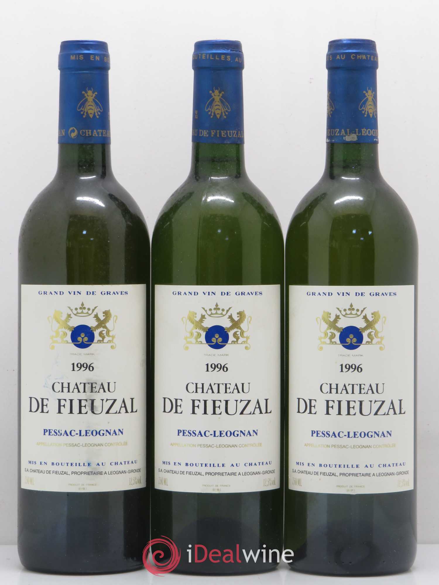Château de Fieuzal 1996 - Lot de 12 bouteilles - 1