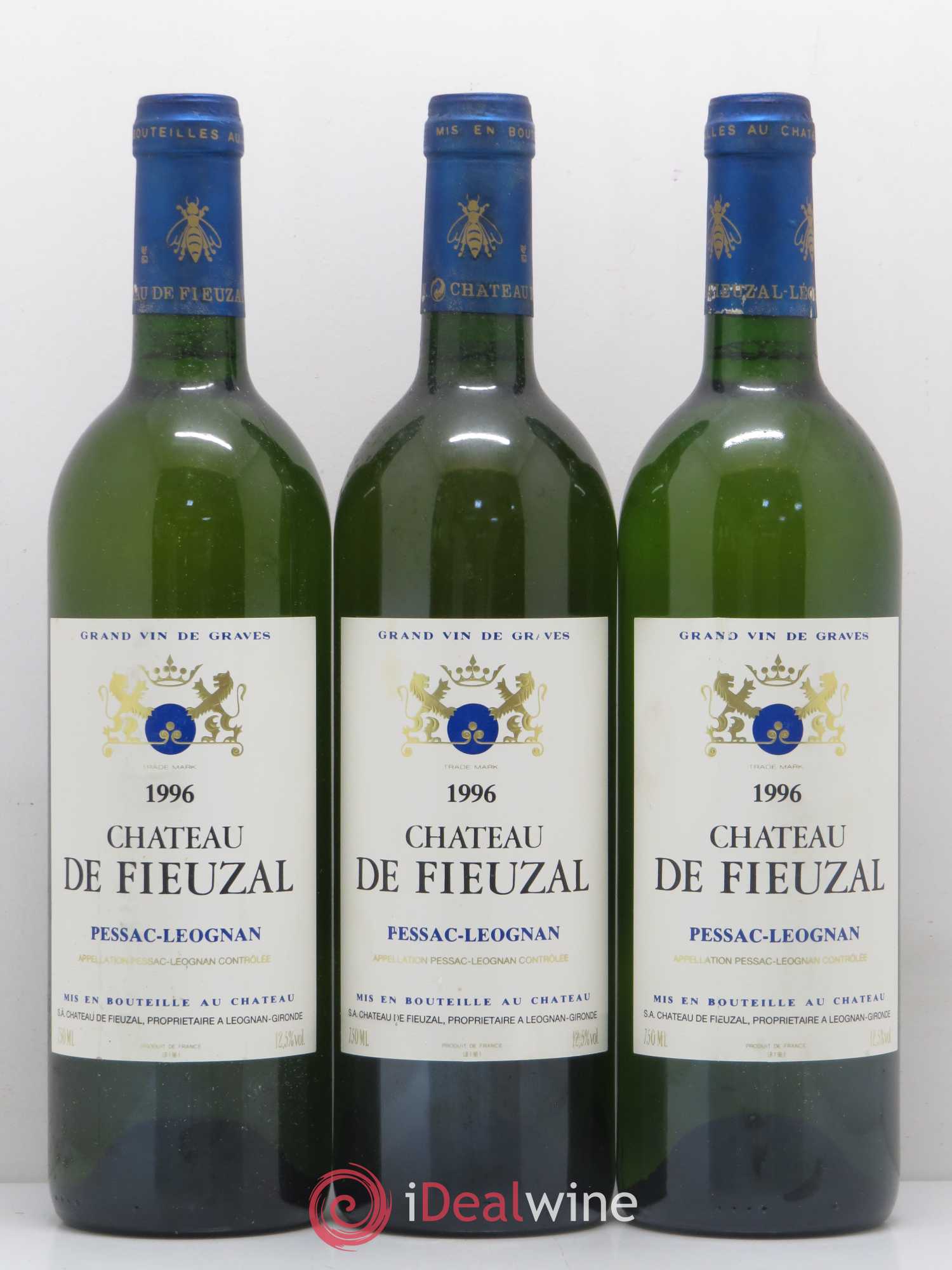 Château de Fieuzal 1996 - Lot de 12 bouteilles - 3