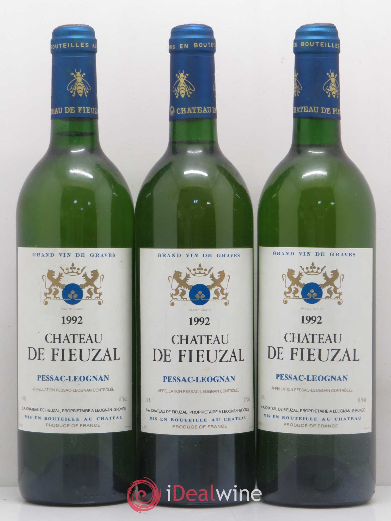 Château de Fieuzal 1992 - Lot de 6 bouteilles - 1