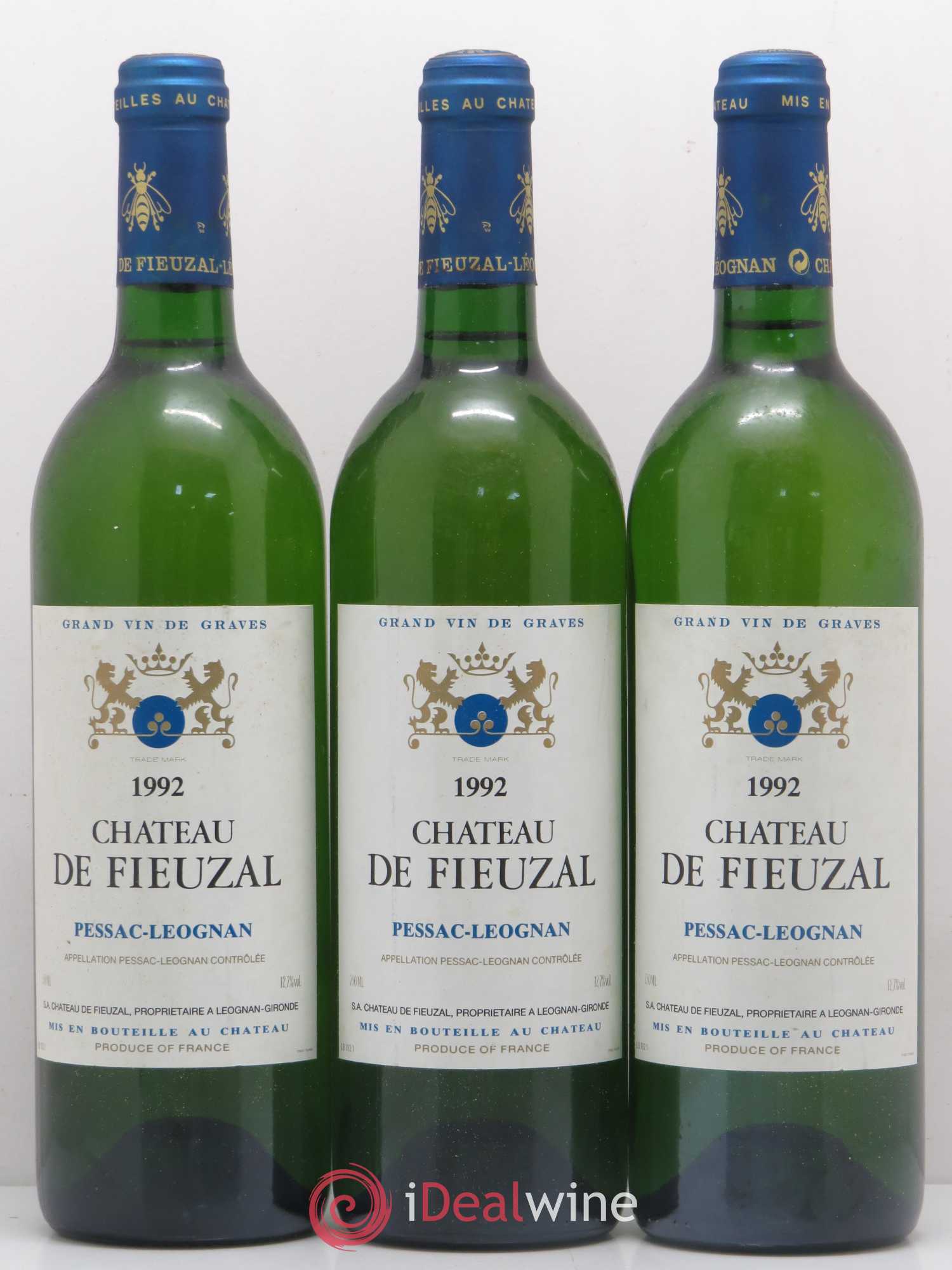 Château de Fieuzal 1992 - Lot de 6 bouteilles - 2