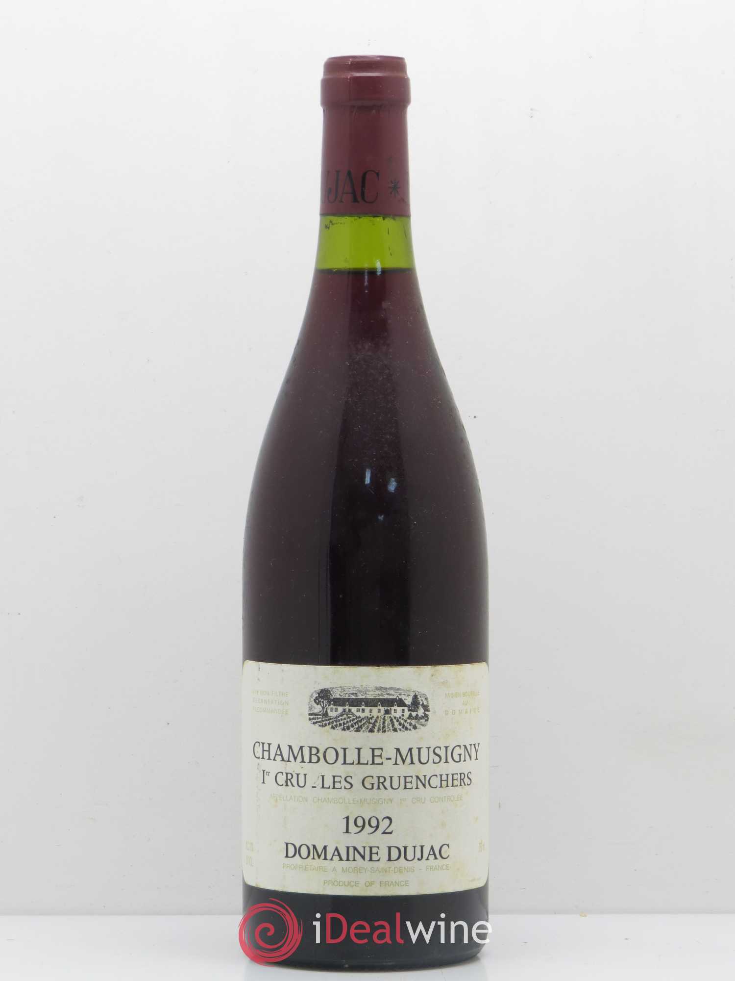 Chambolle-Musigny Dujac (Domaine) 1er cru Les Gruenchers 1992 - Posten von 1 Flasche - 0
