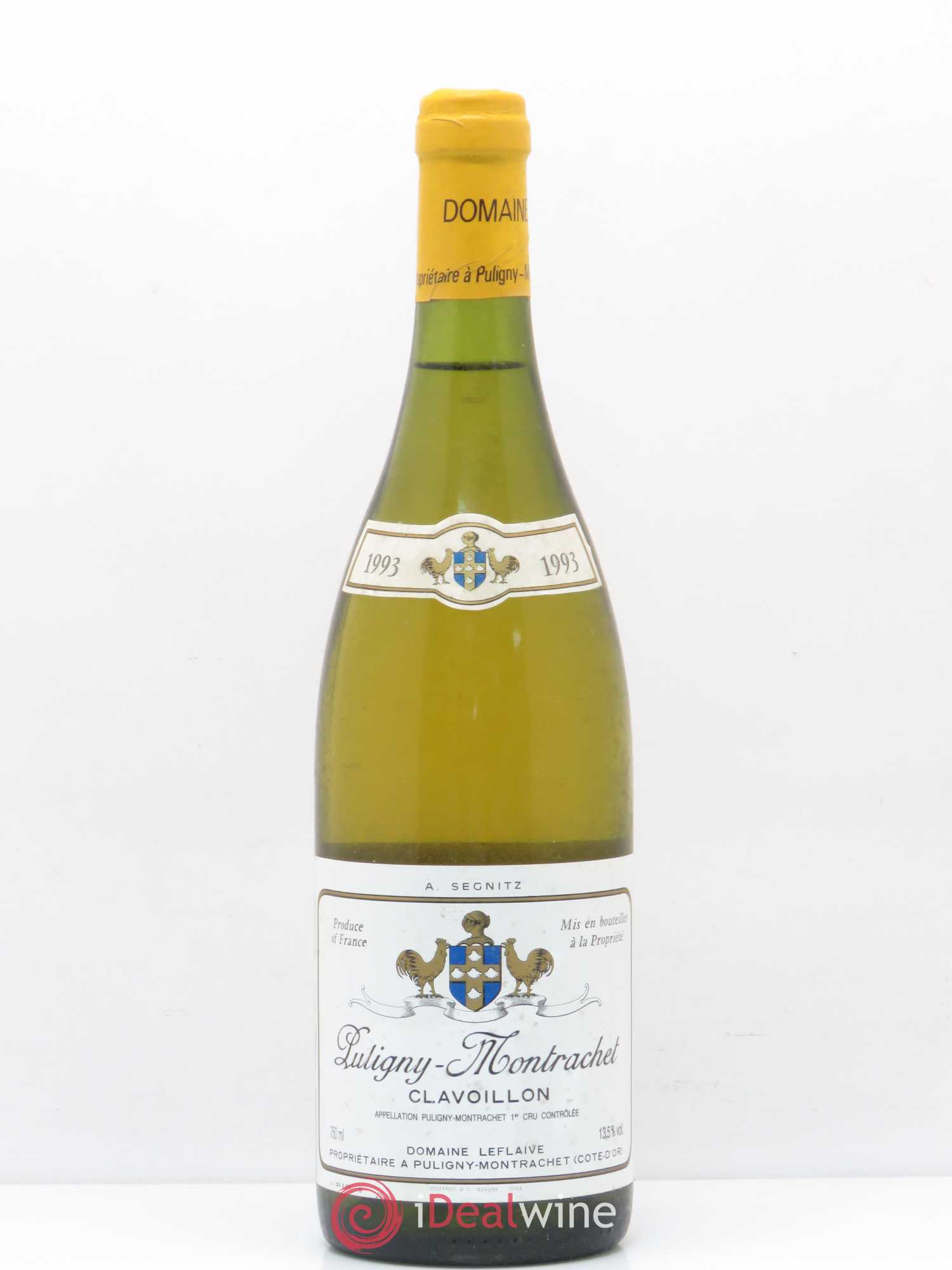 Puligny-Montrachet 1er Cru Clavoillon Leflaive (Domaine) 1993 - Lot de 1 bouteille - 0