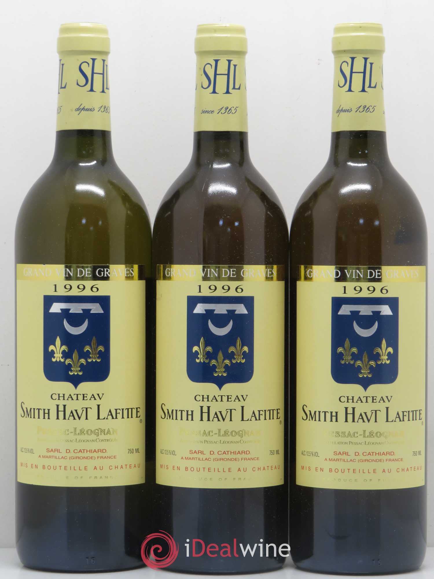Château Smith Haut Lafitte 1996 - Lot de 6 bouteilles - 1