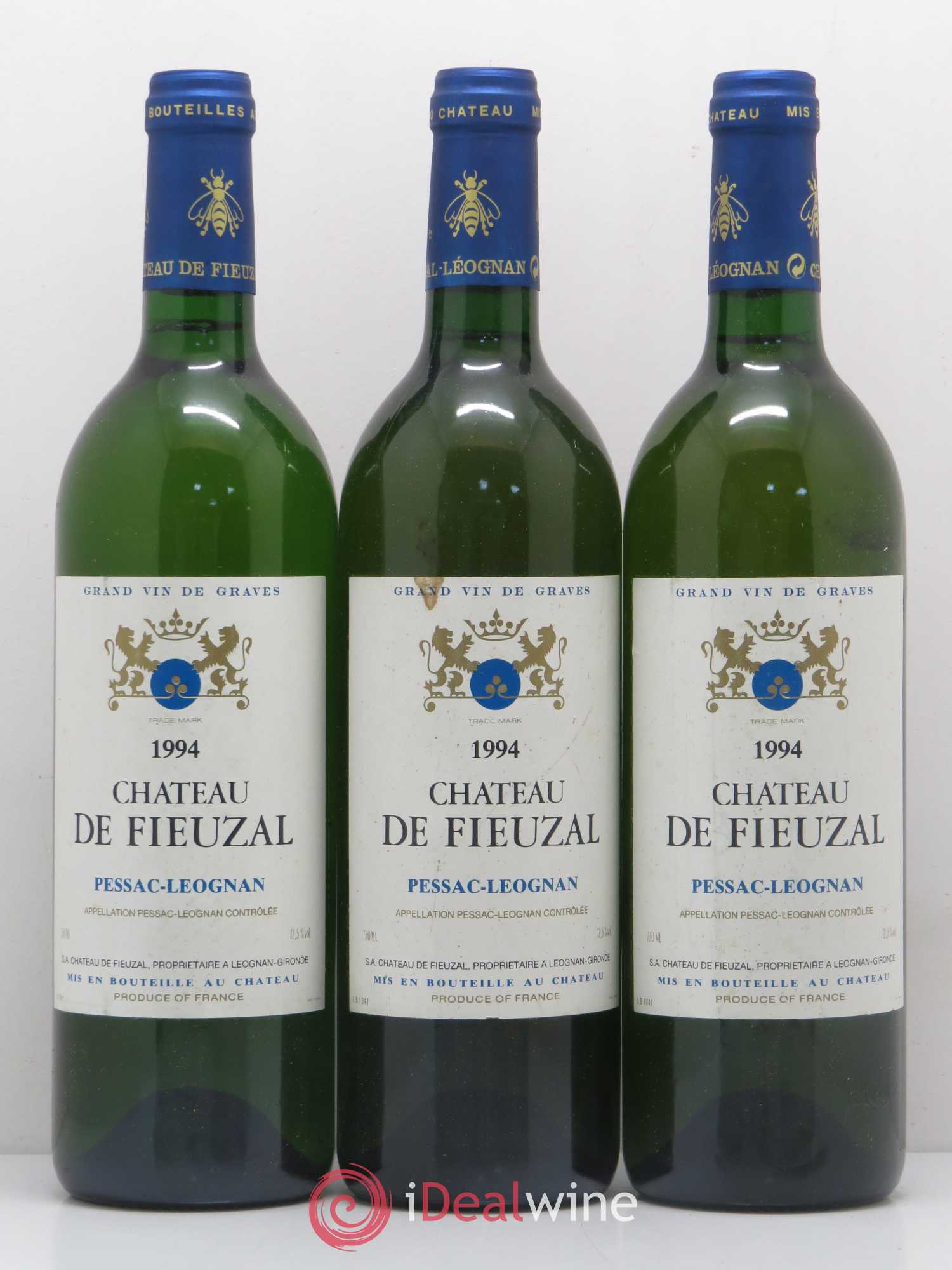 Château de Fieuzal 1994 - Lot de 12 bouteilles - 3