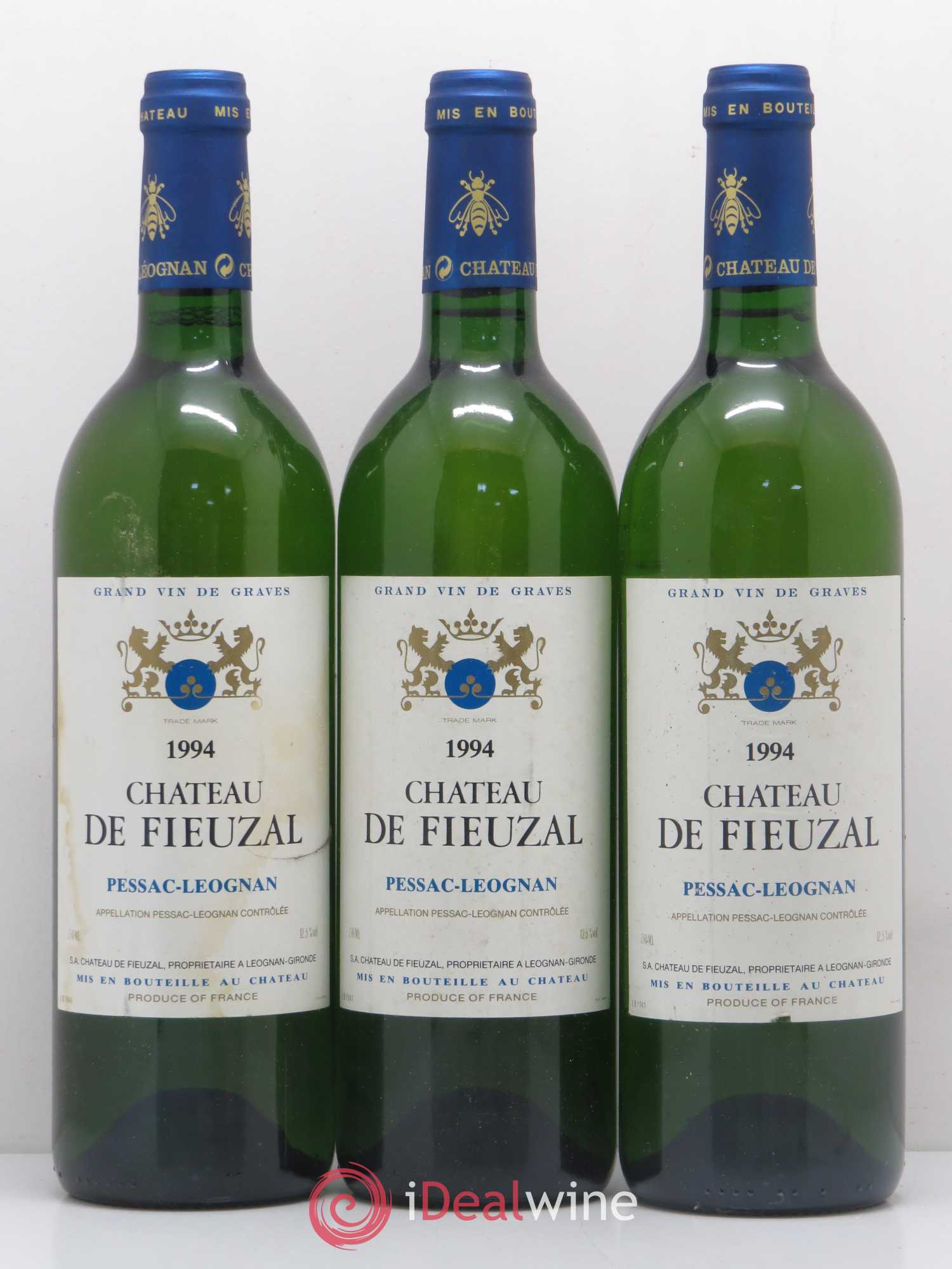 Château de Fieuzal 1994 - Lot de 12 bouteilles - 4