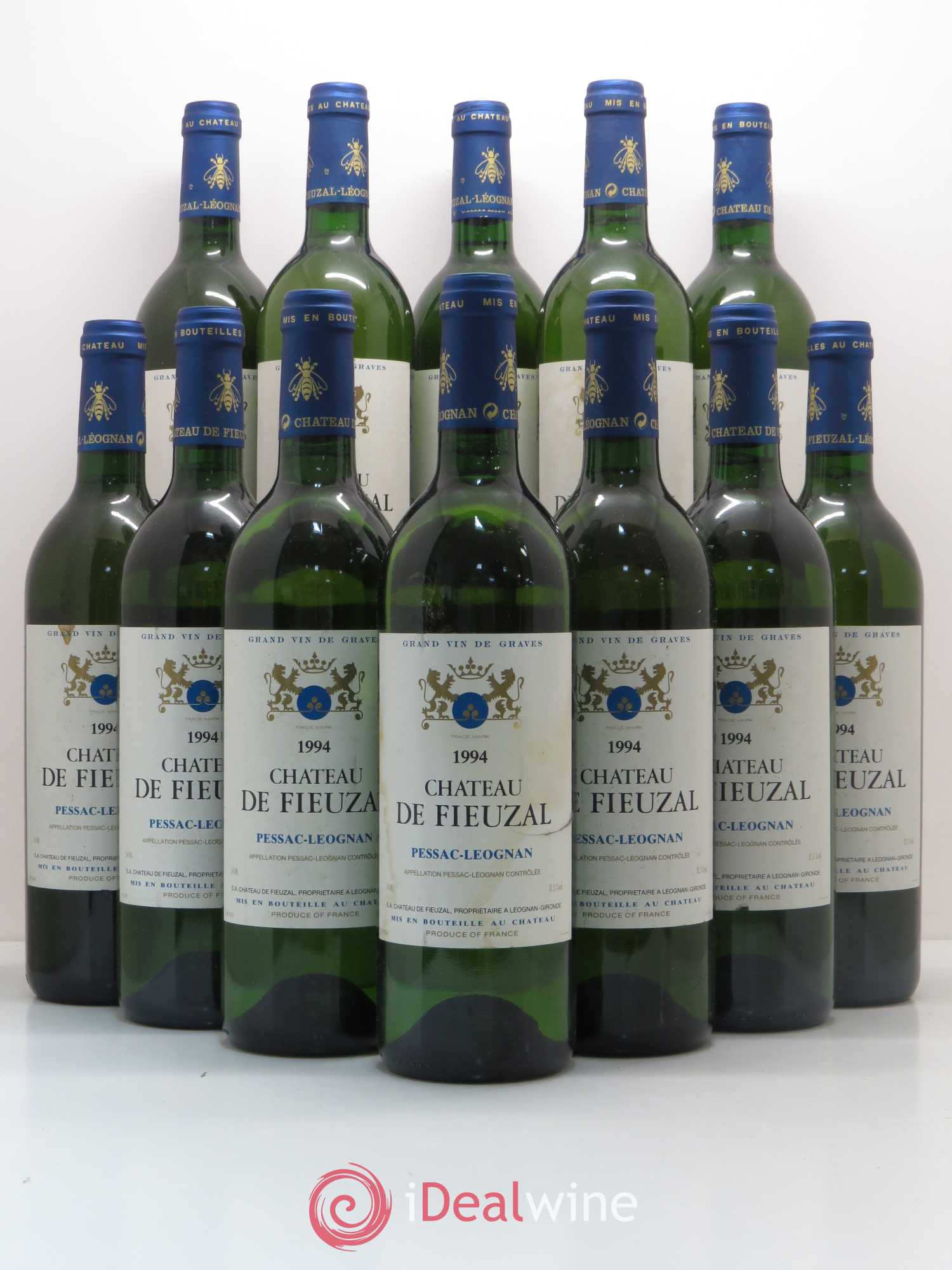 Château de Fieuzal 1994 - Lot de 12 bouteilles - 0