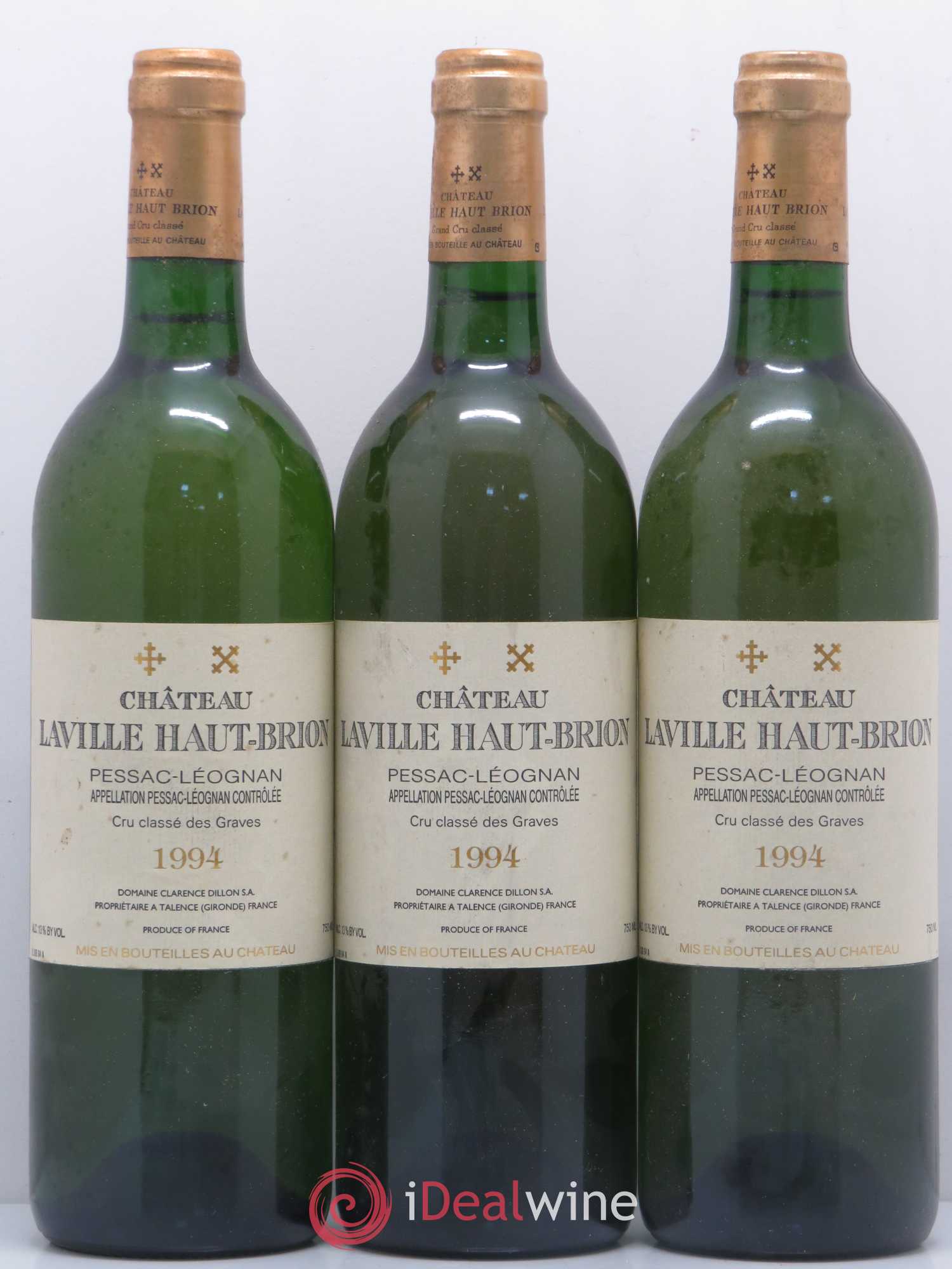 Château Laville Haut-Brion Cru Classé de Graves 1994 - Lot de 6 bouteilles - 1