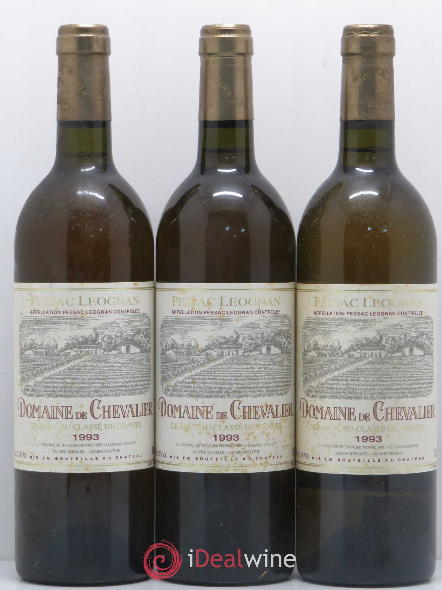 Domaine de Chevalier Cru Classé de Graves 1993 - Lot de 6 bouteilles - 2
