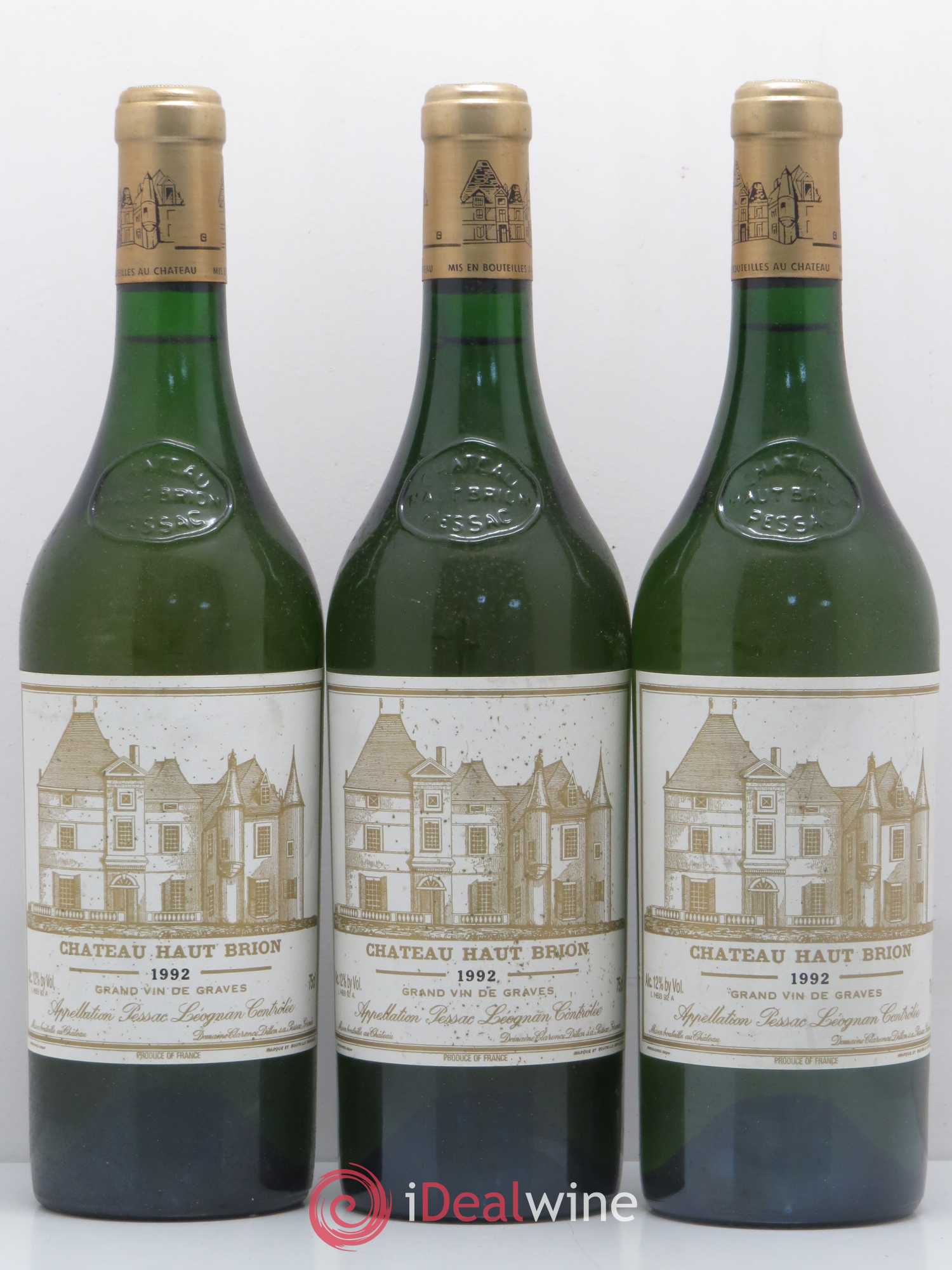 Château Haut Brion 1992 - Lot de 12 bouteilles - 2