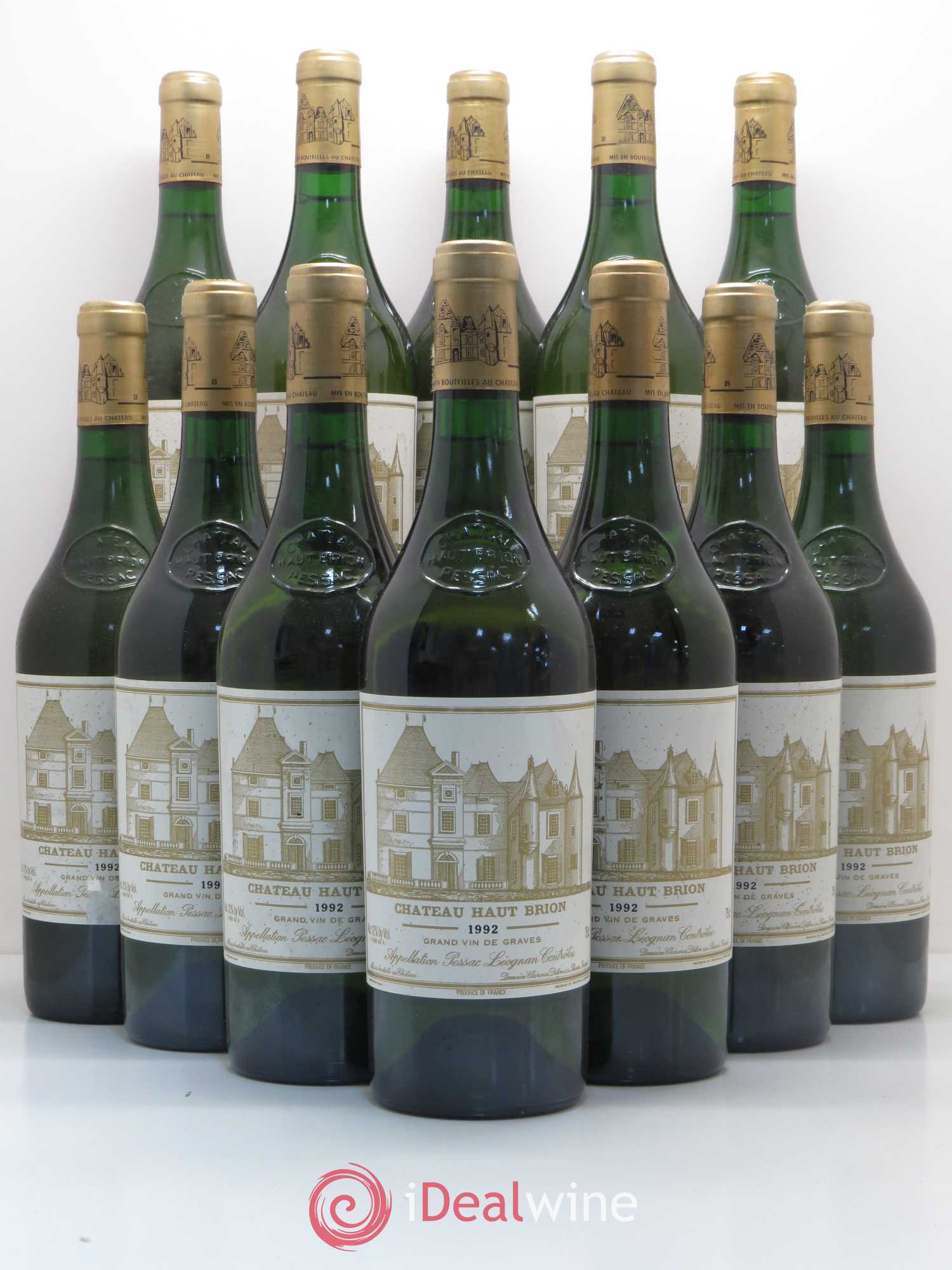 Château Haut Brion 1992 - Lot de 12 bouteilles - 0
