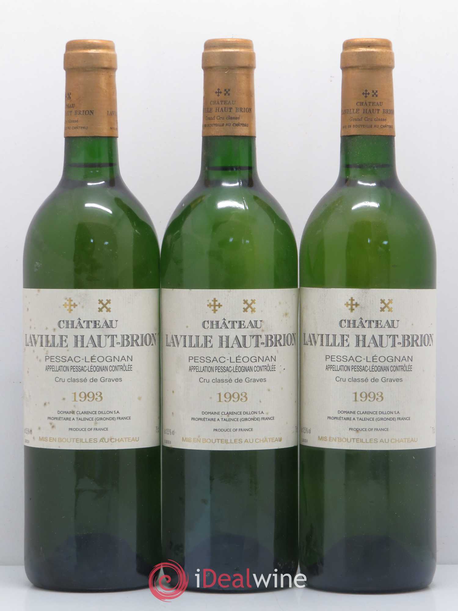 Château Laville Haut-Brion Cru Classé de Graves 1993 - Lot de 12 bouteilles - 2