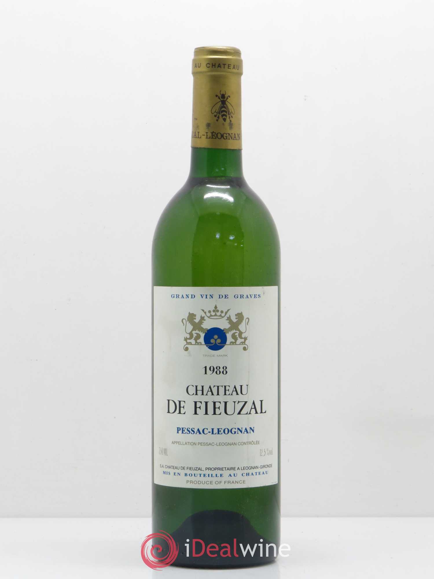 Château de Fieuzal 1988 - Lot de 1 bouteille - 0